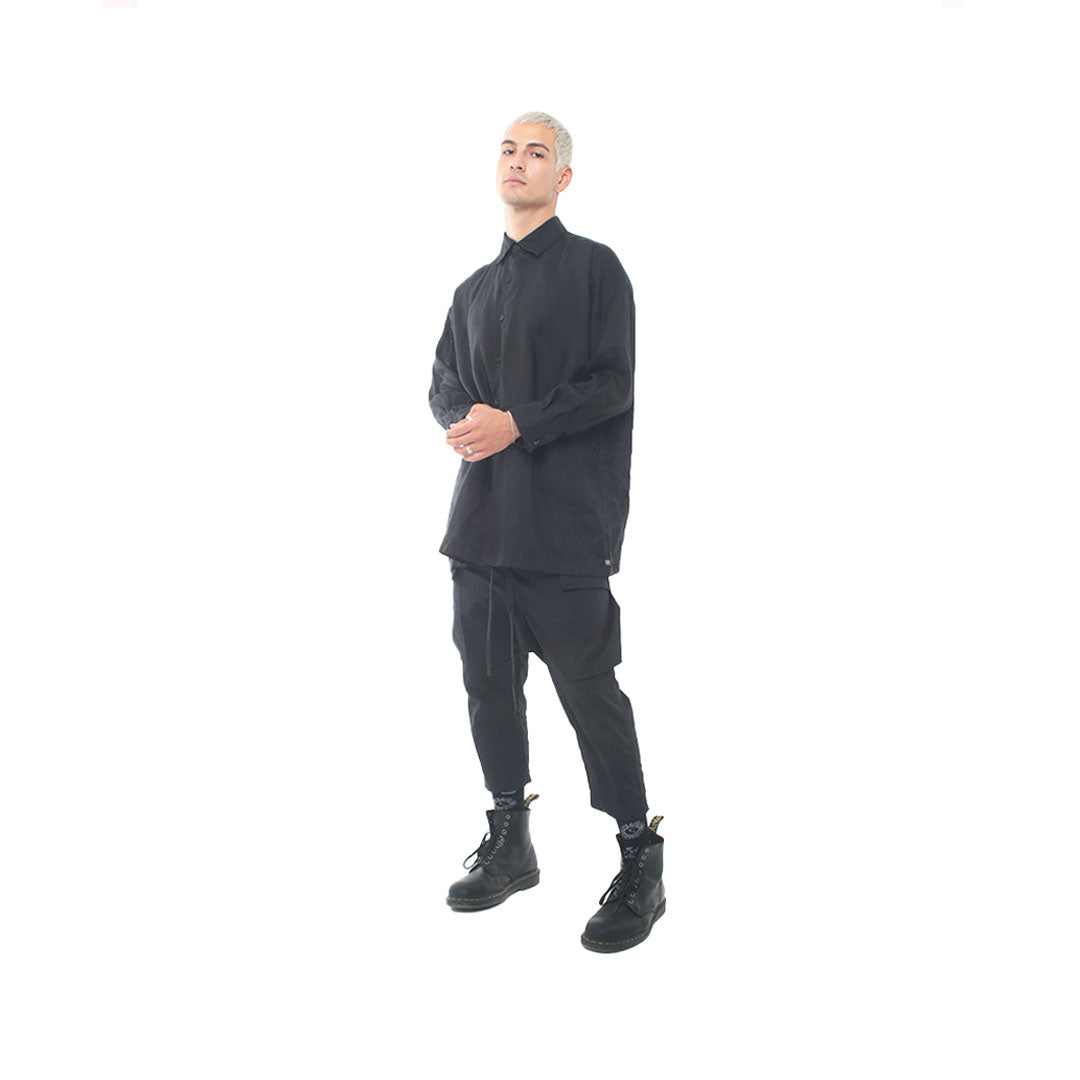Revs Black Cargo Pants