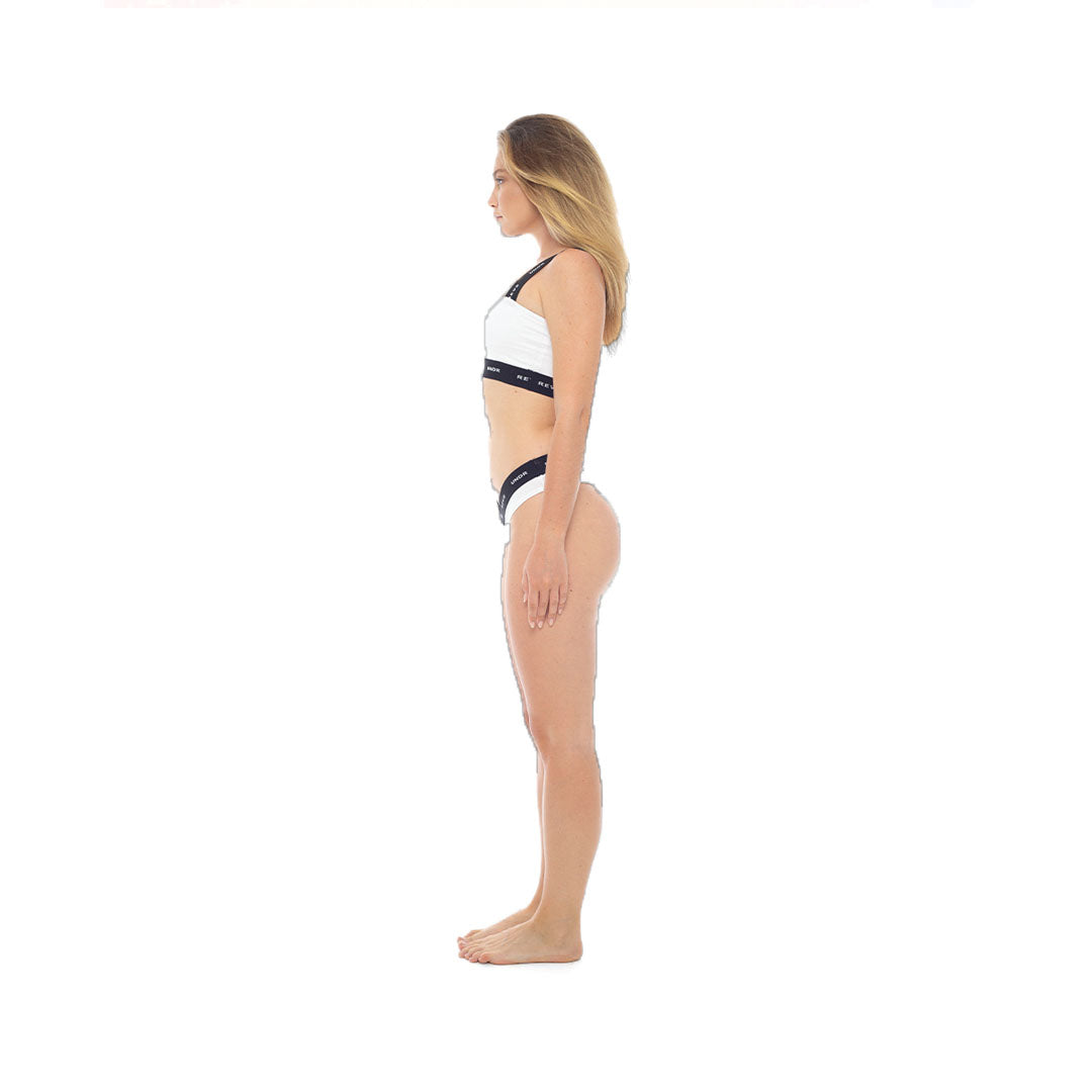 Revs UNDR Womens Thong White