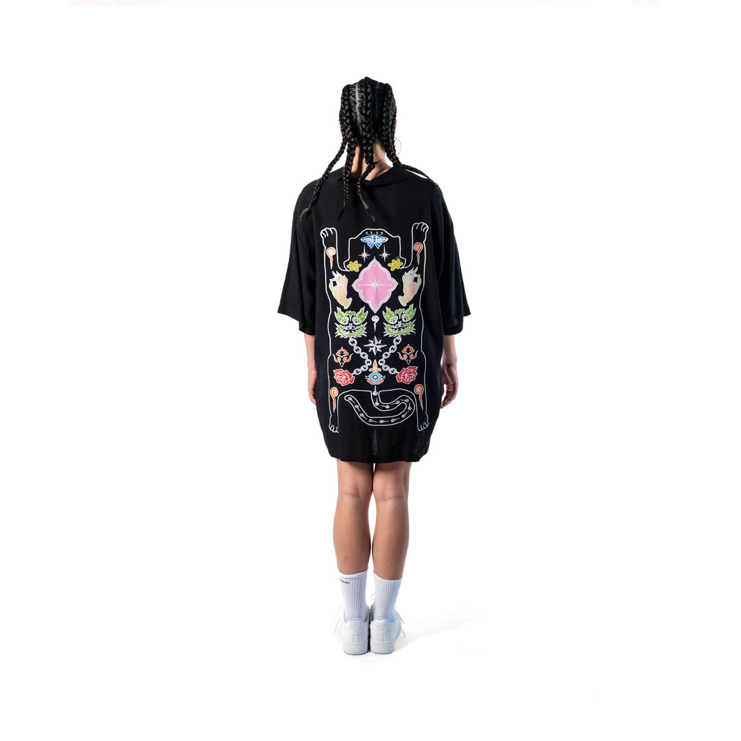 The Esoteric World X Revolver Shirt Tiger Tattoo Multi