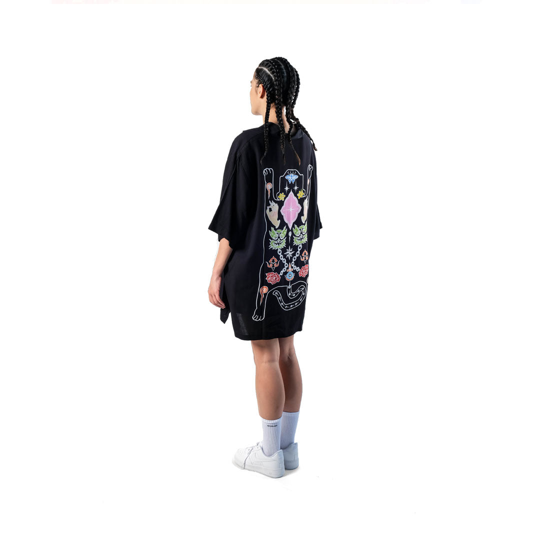 The Esoteric World X Revolver Shirt Tiger Tattoo Multi