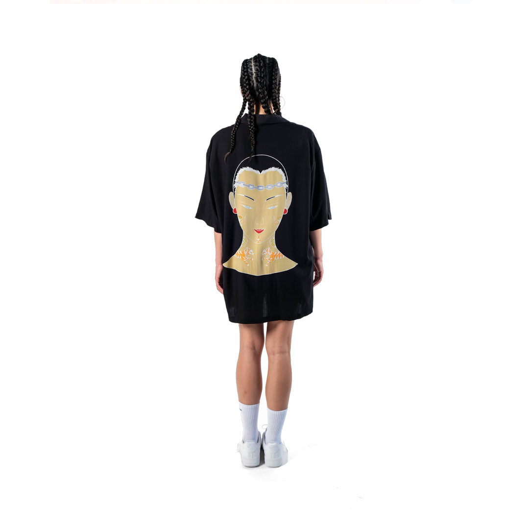 The Esoteric World X Revolver Shirt Geisha Tattoo Multi