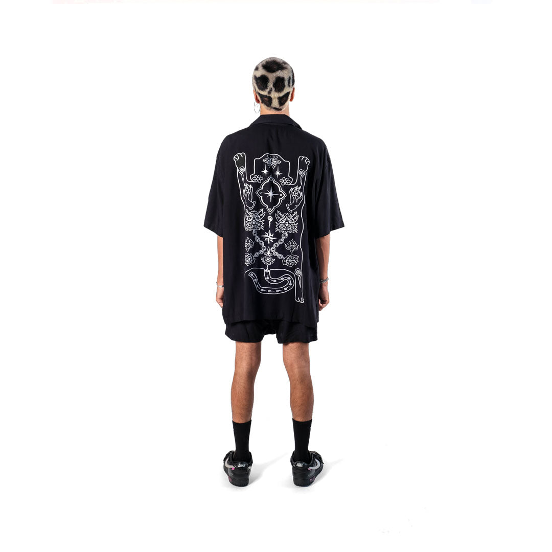 The Esoteric World X Revolver Shirt Tiger Tattoo Multi