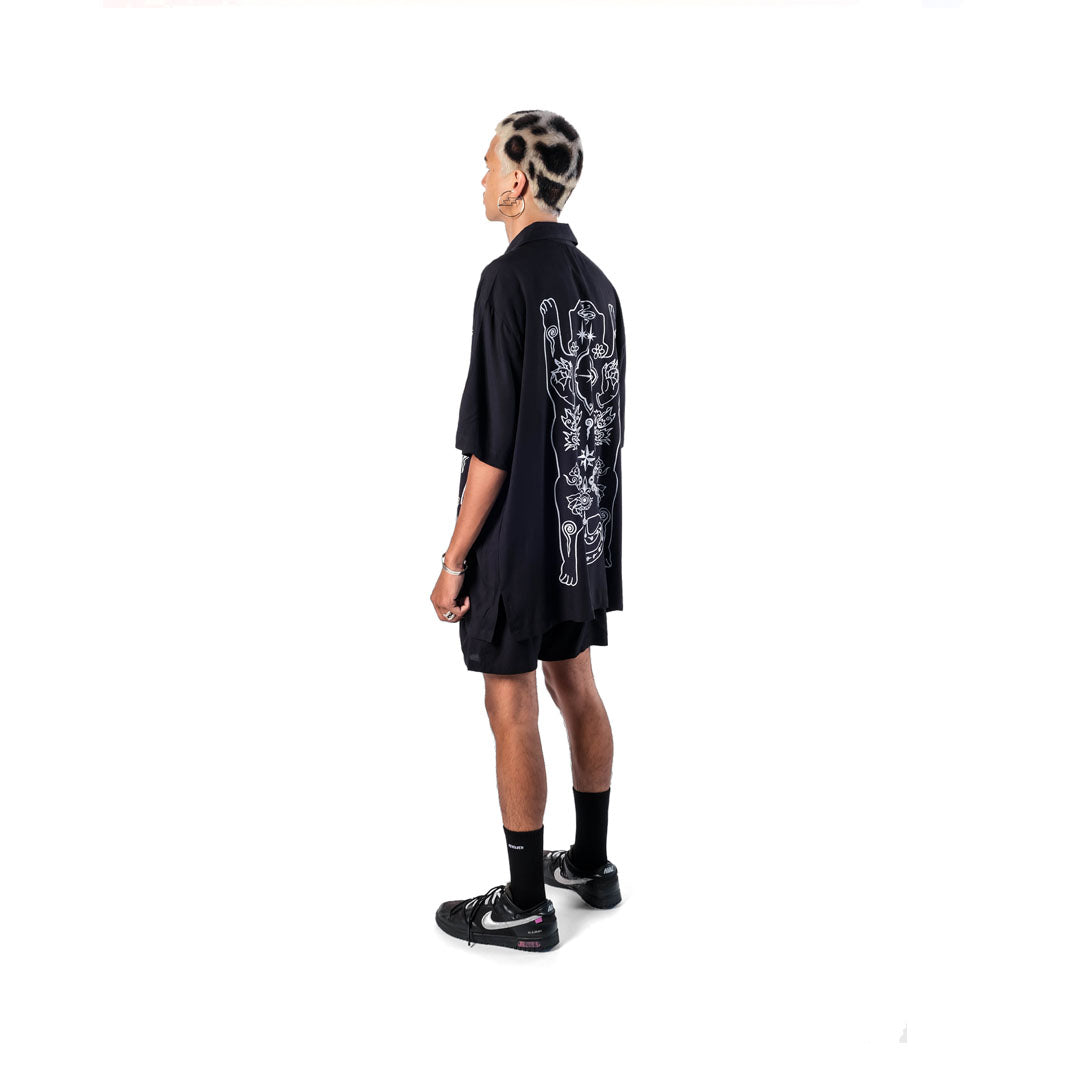 The Esoteric World X Revolver Shirt Tiger Tattoo Multi