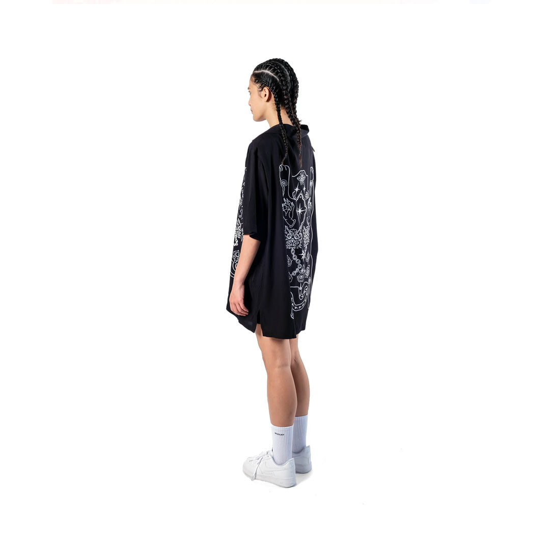 The Esoteric World X Revolver Shirt Tiger Tattoo Black