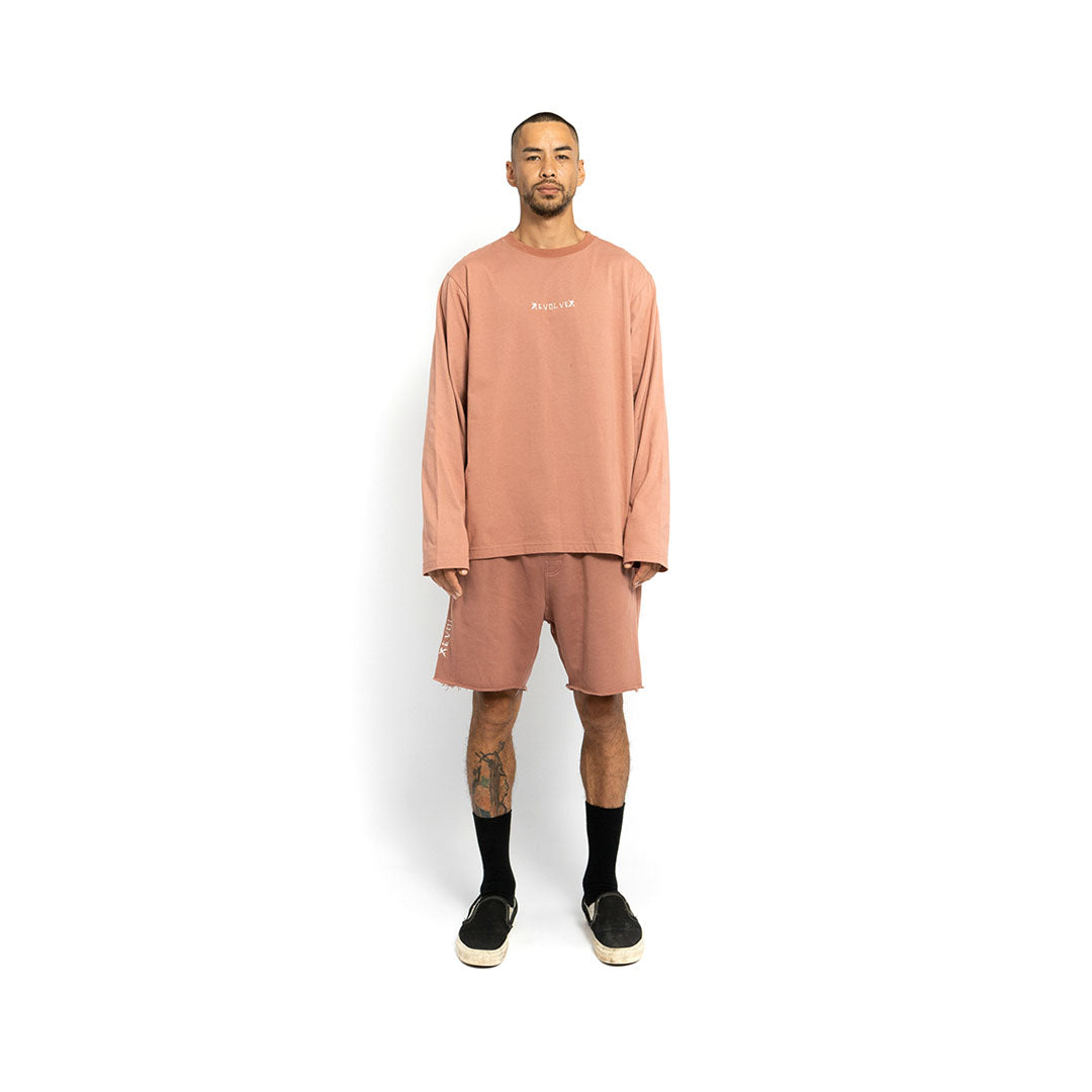 Evolve Long Sleeve Tee Dusty Pink