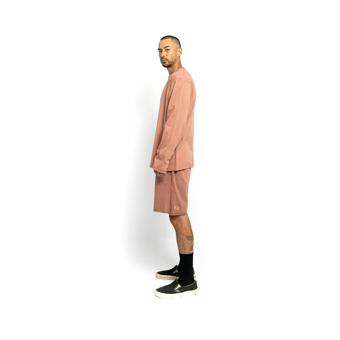 Evolve Long Sleeve Tee Dusty Pink