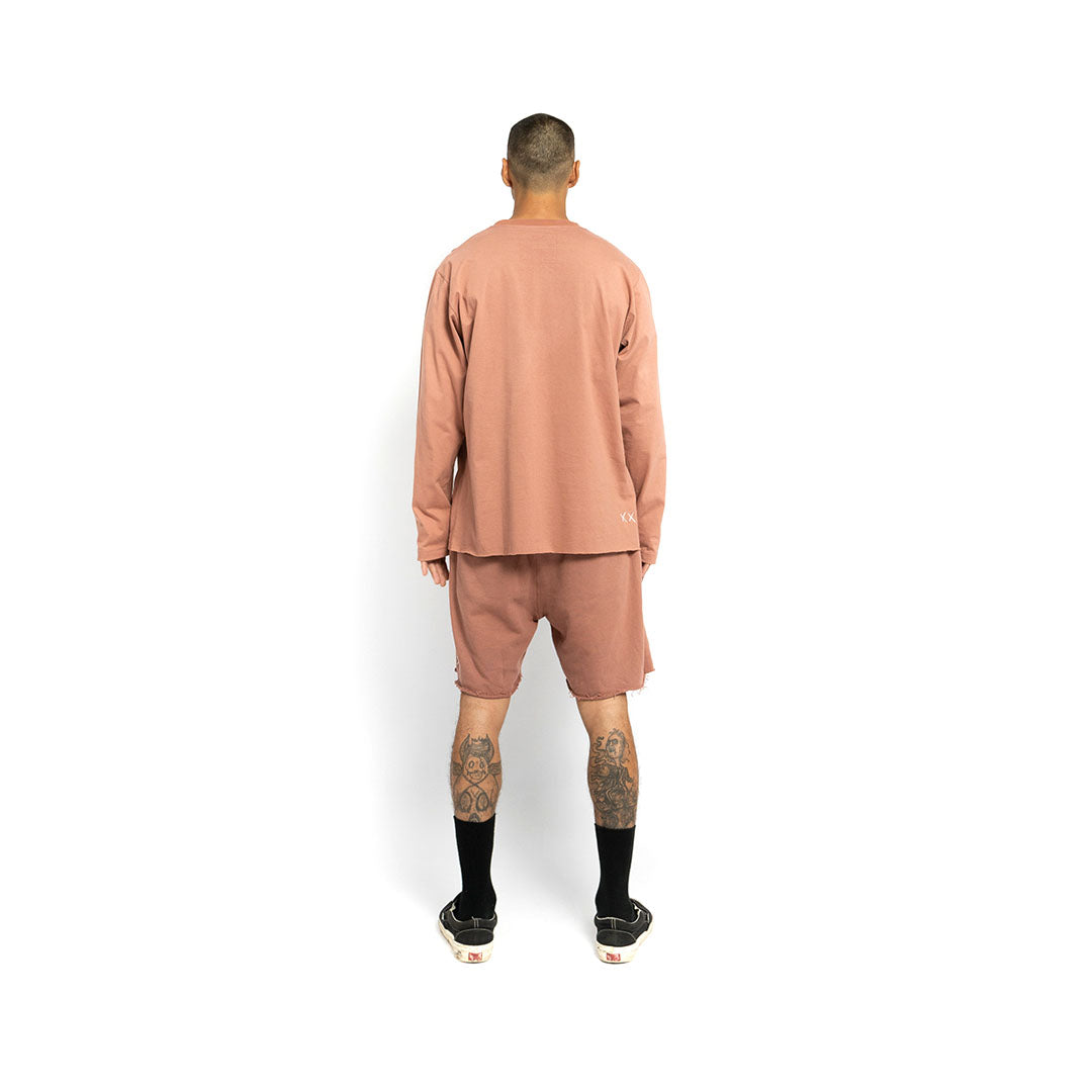 Evolve Long Sleeve Tee Dusty Pink