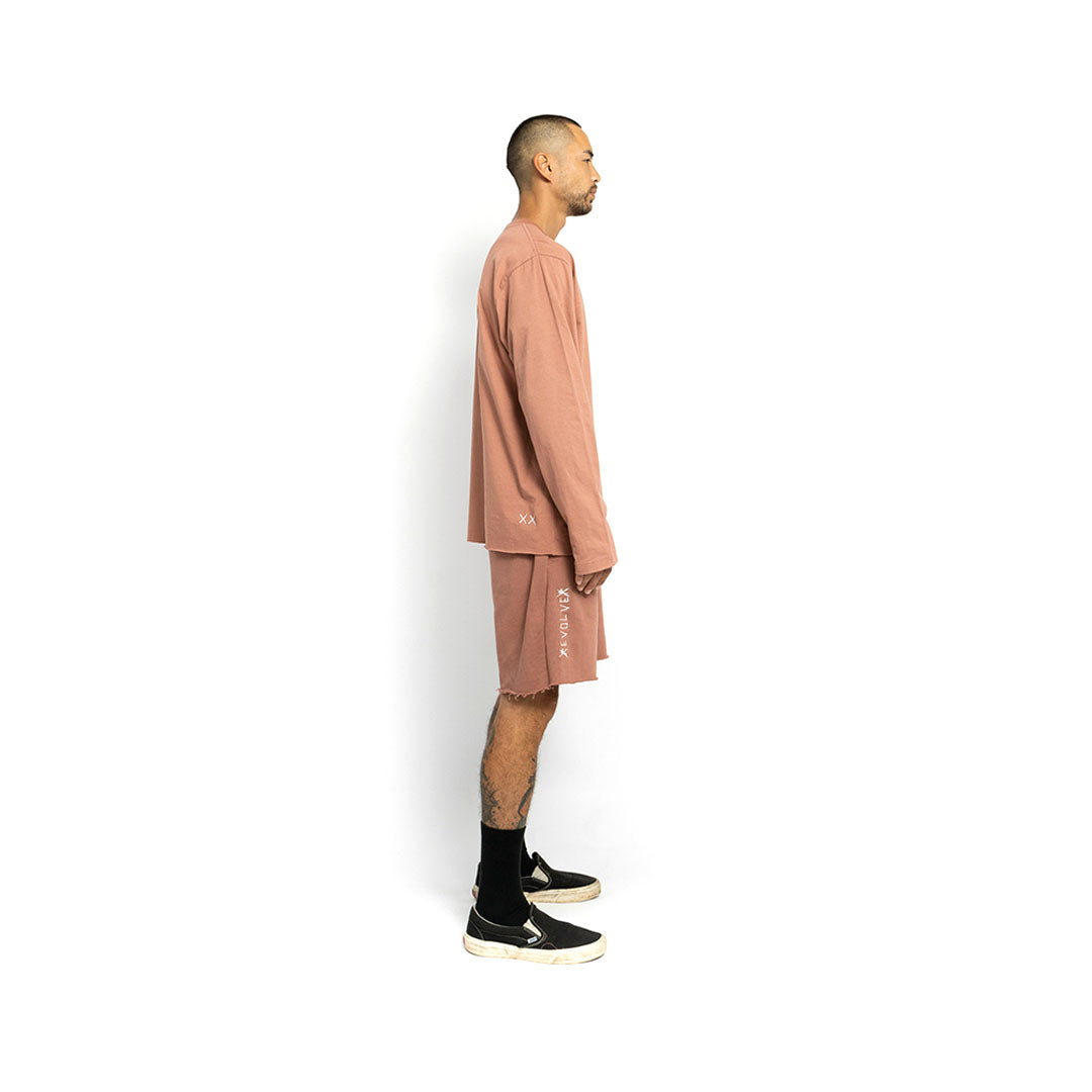 Evolve Long Sleeve Tee Dusty Pink