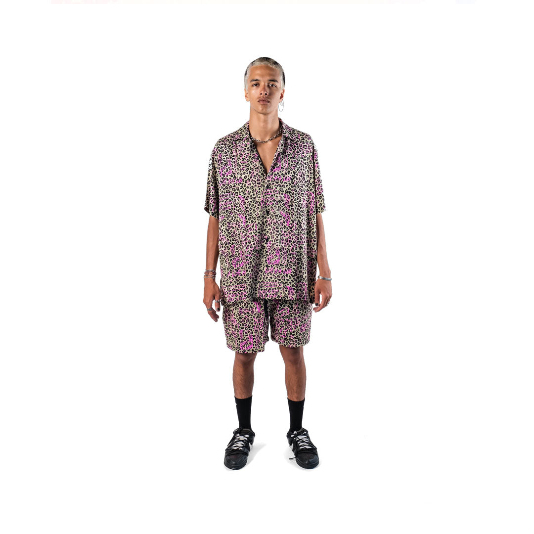 Steve Marlon X Revolver Shirt Leopard