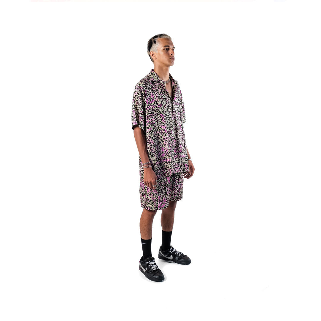 Steve Marlon X Revolver Shirt Leopard