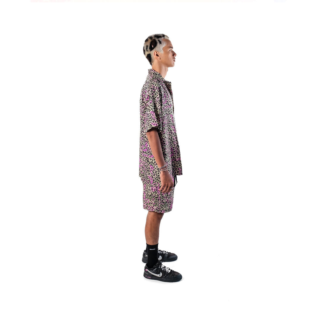 Steve Marlon X Revolver Shirt Leopard