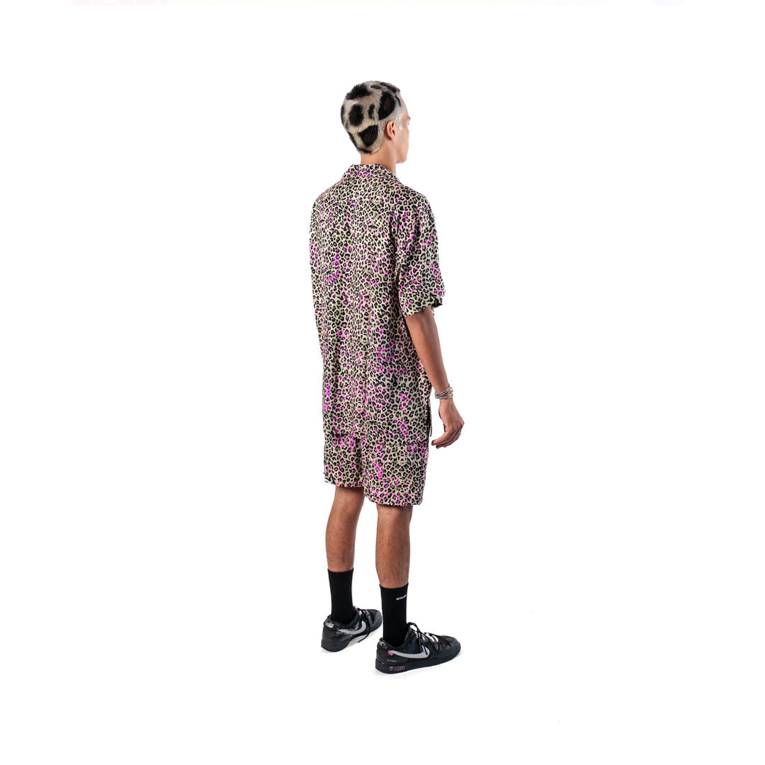 Steve Marlon X Revolver Shirt Leopard