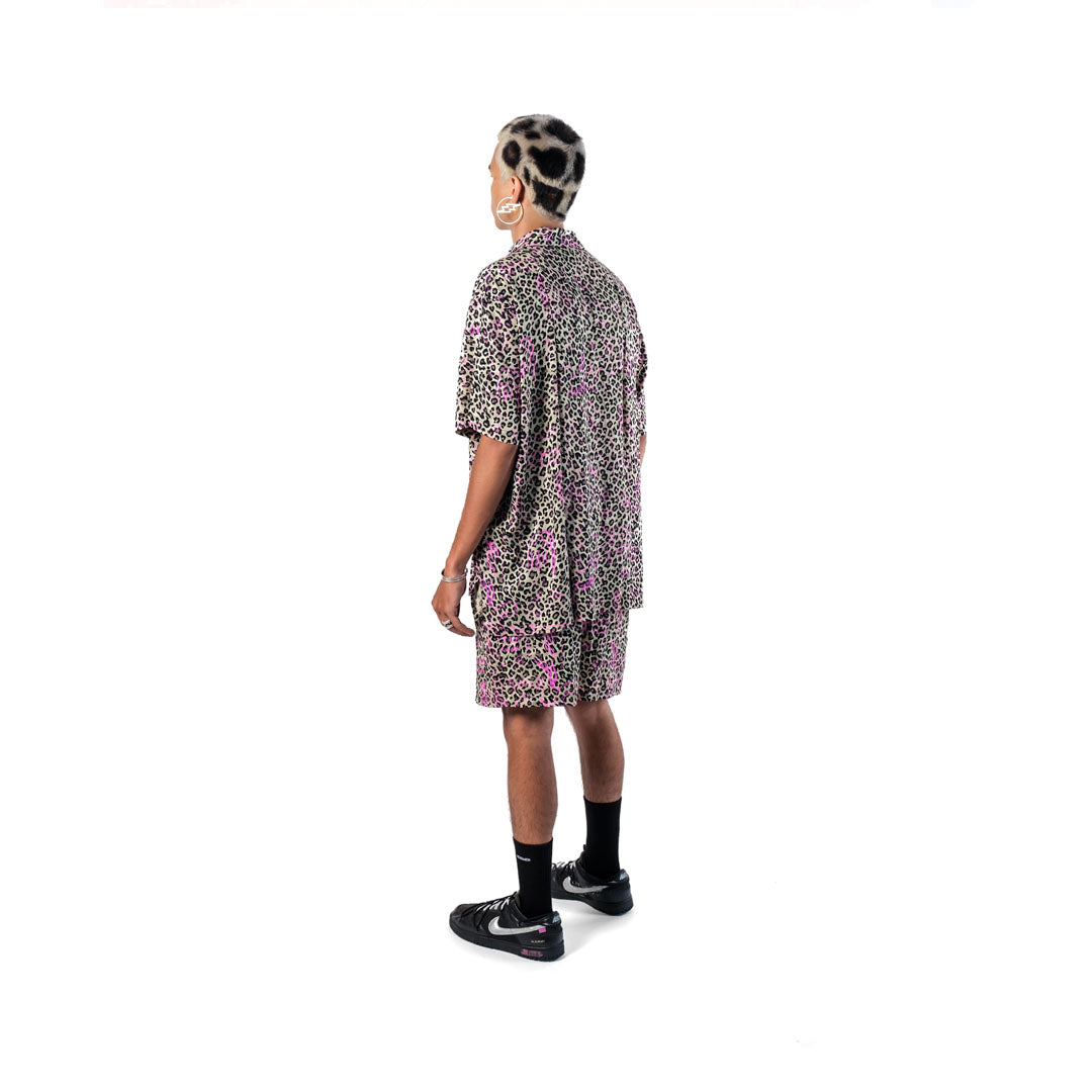 Steve Marlon X Revolver Shirt Leopard