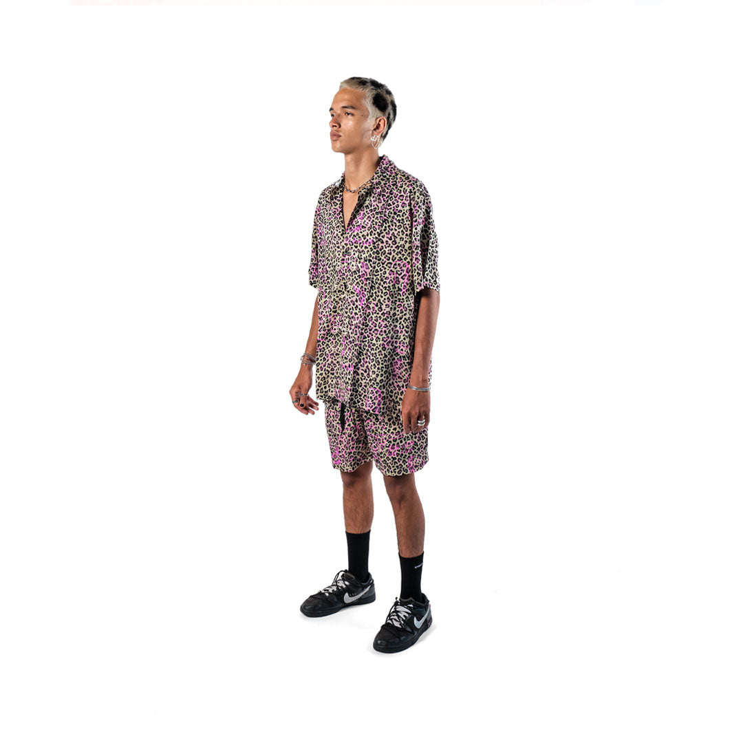 Steve Marlon X Revolver Shirt Leopard
