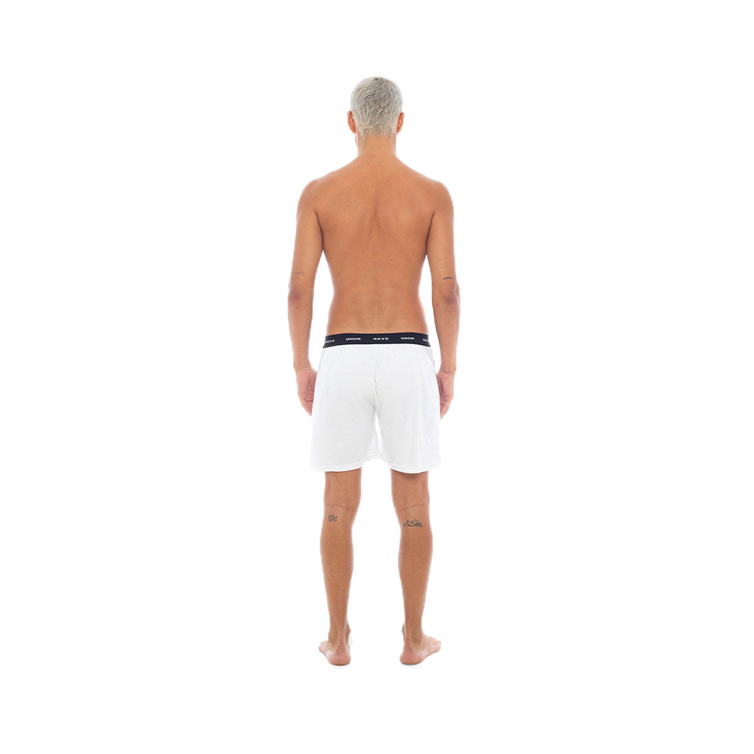 Revs UNDR Mens Boxer White