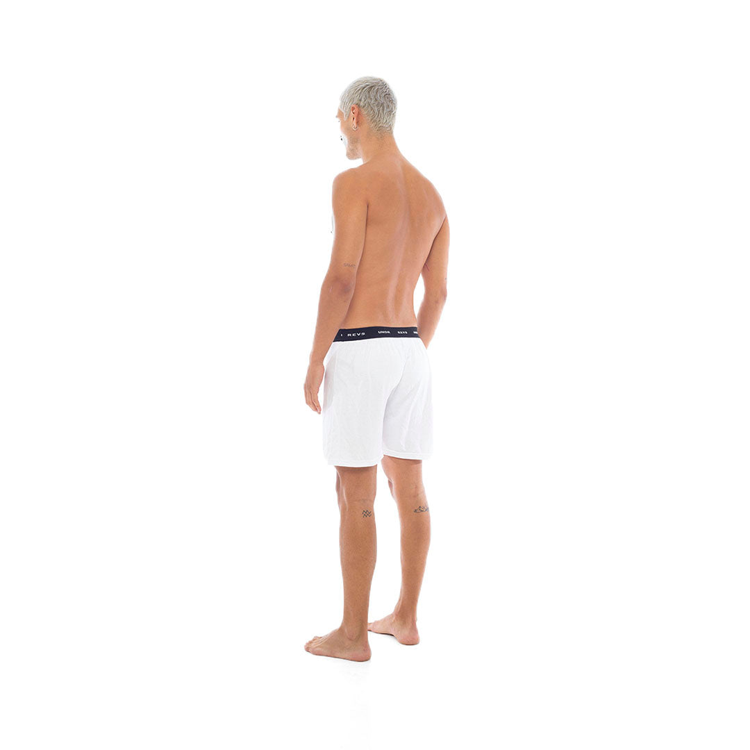 Revs UNDR Mens Boxer White