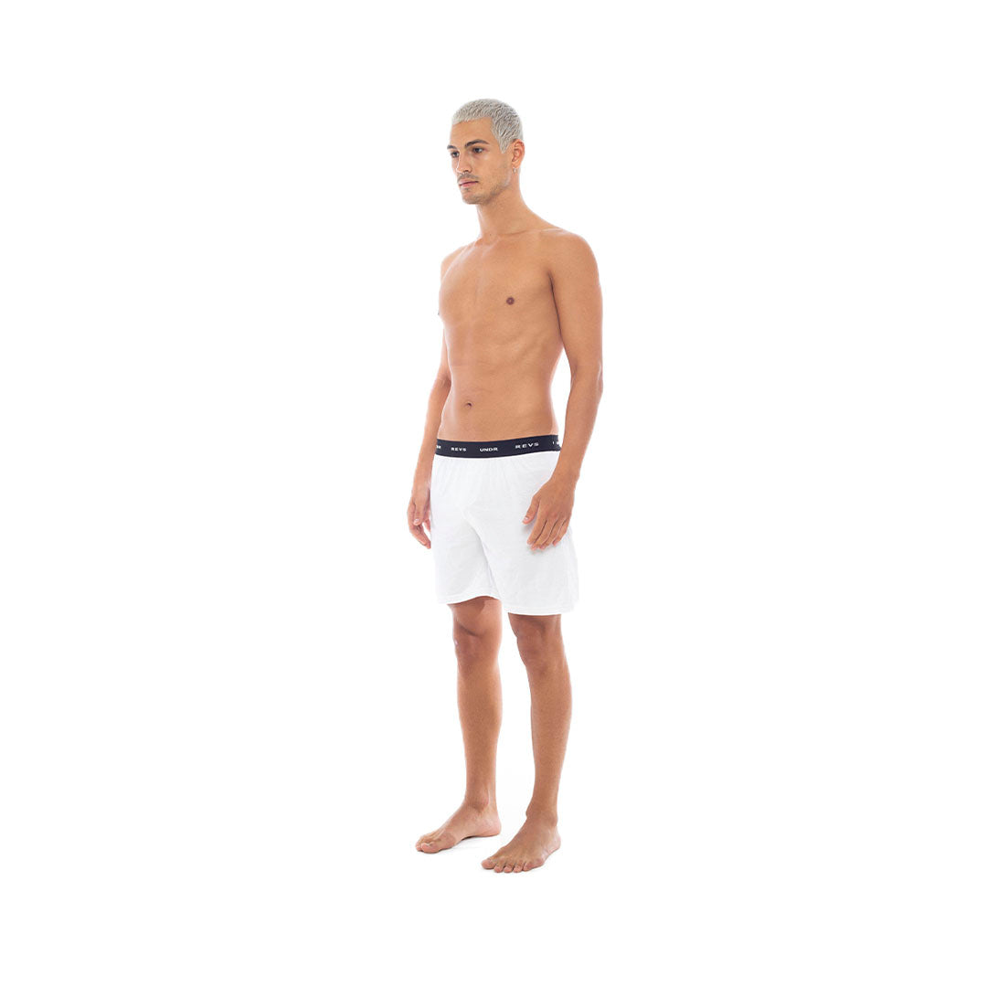 Revs UNDR Mens Boxer White