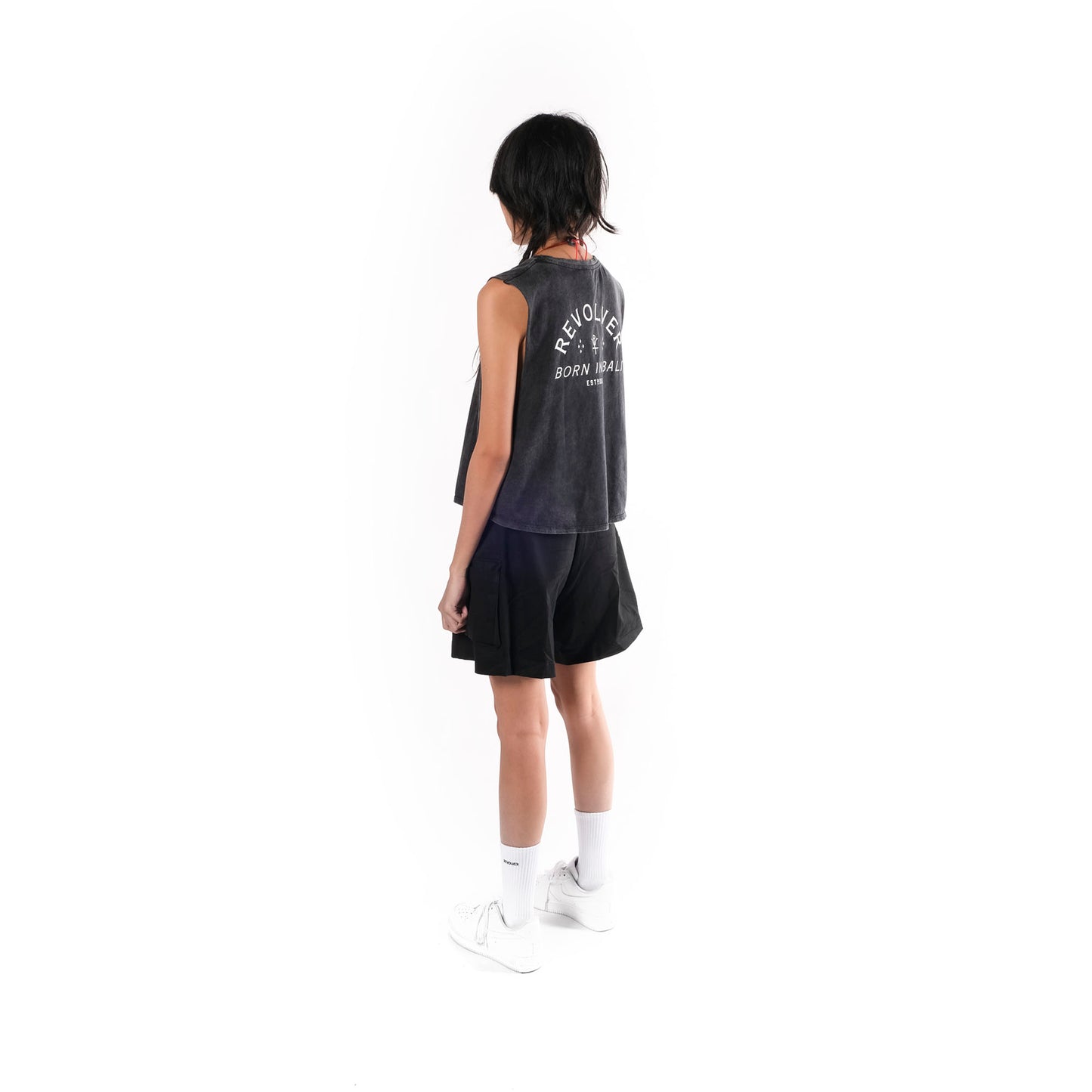 Revs Signature Women's Born In Bali Crop Singlet