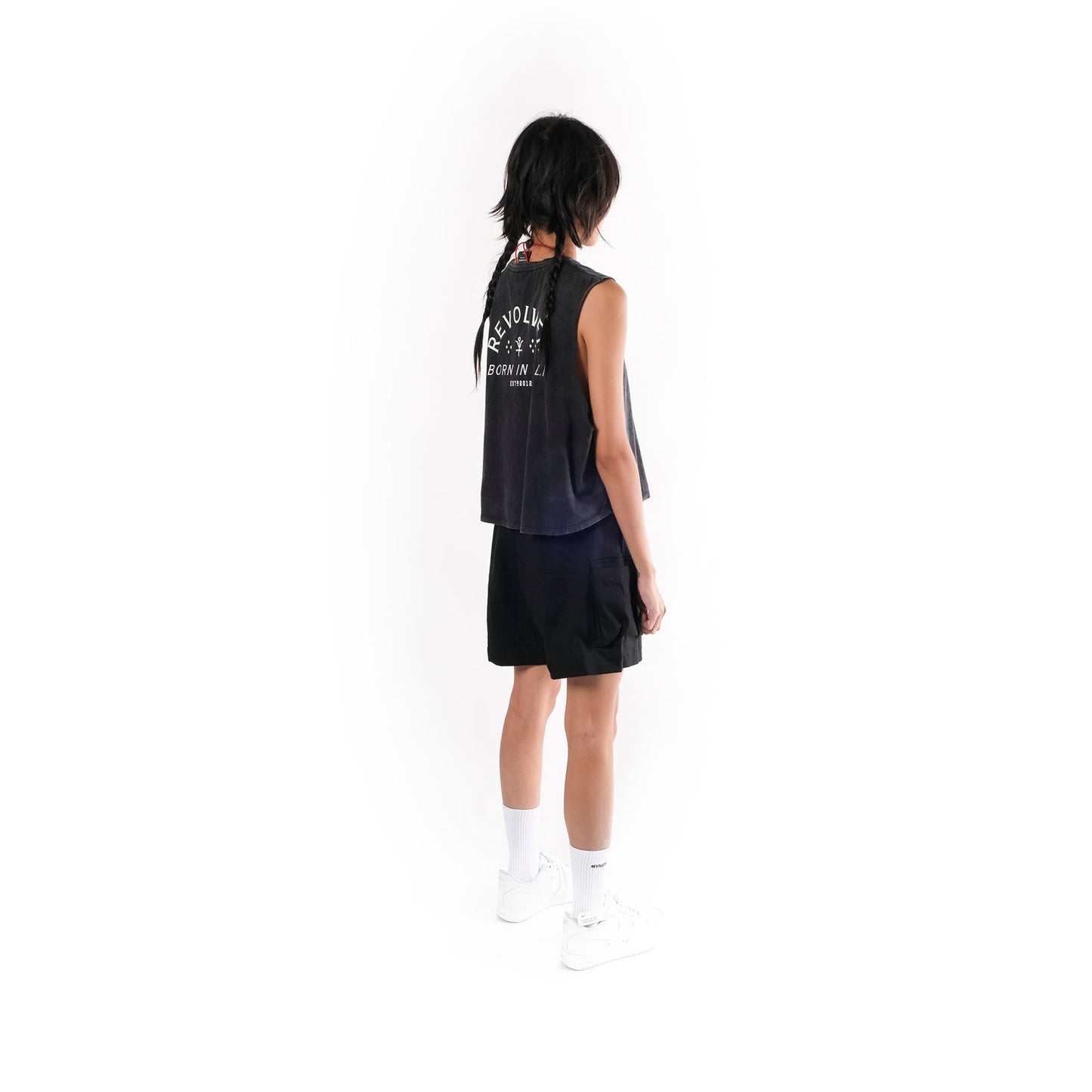 Revs Signature Women's Born In Bali Crop Singlet