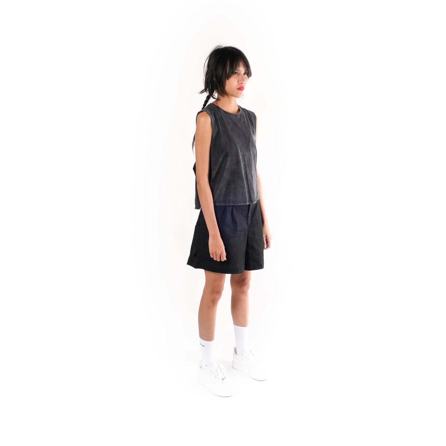 Revs Signature Women's Born In Bali Crop Singlet