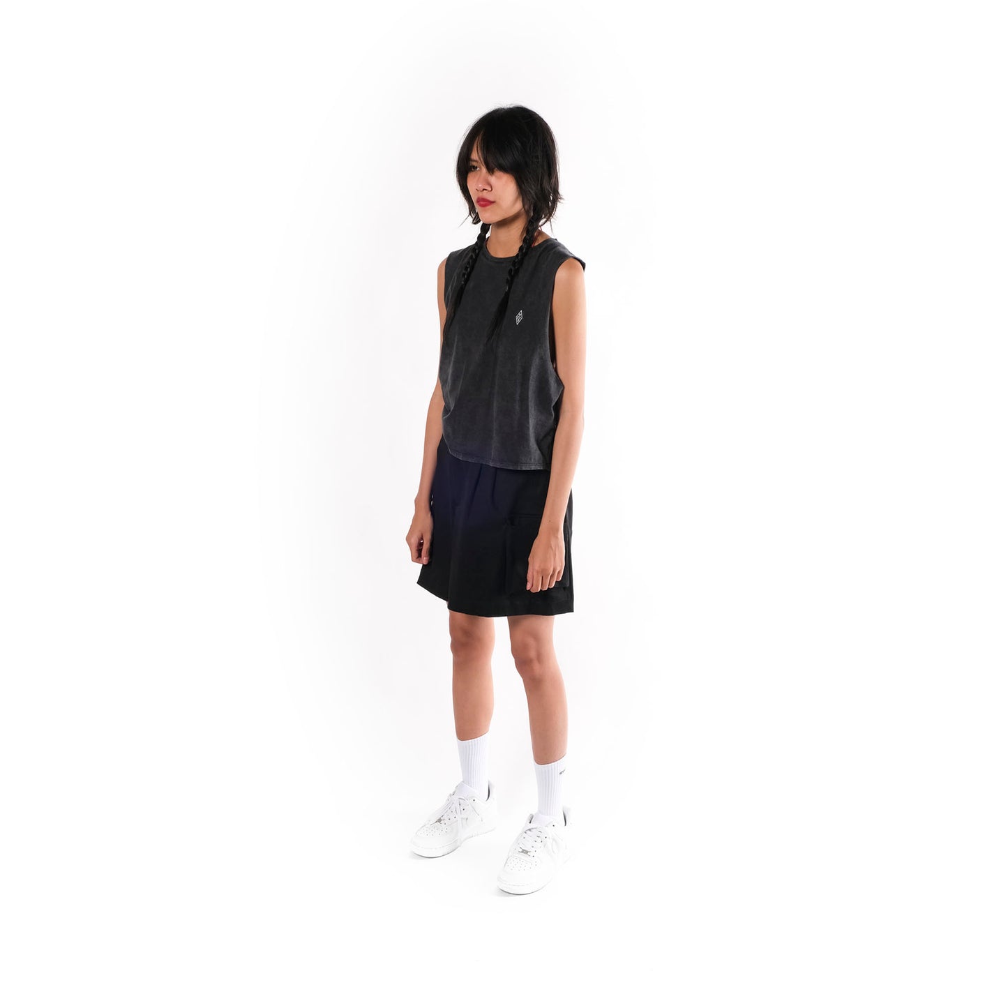 Revs Signature Women's Born In Bali Crop Singlet