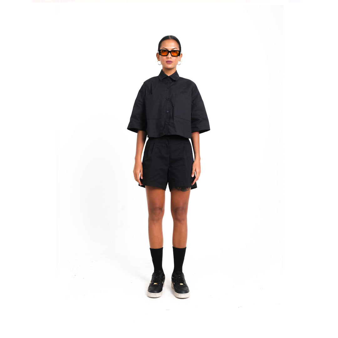 Neo Classic Crop Shirt