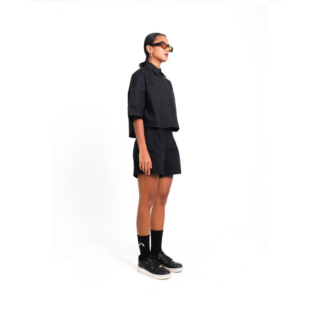 Neo Classic Crop Shirt
