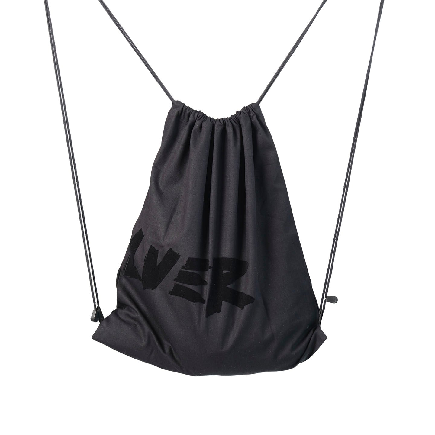 Revs Black Drawstring Bag