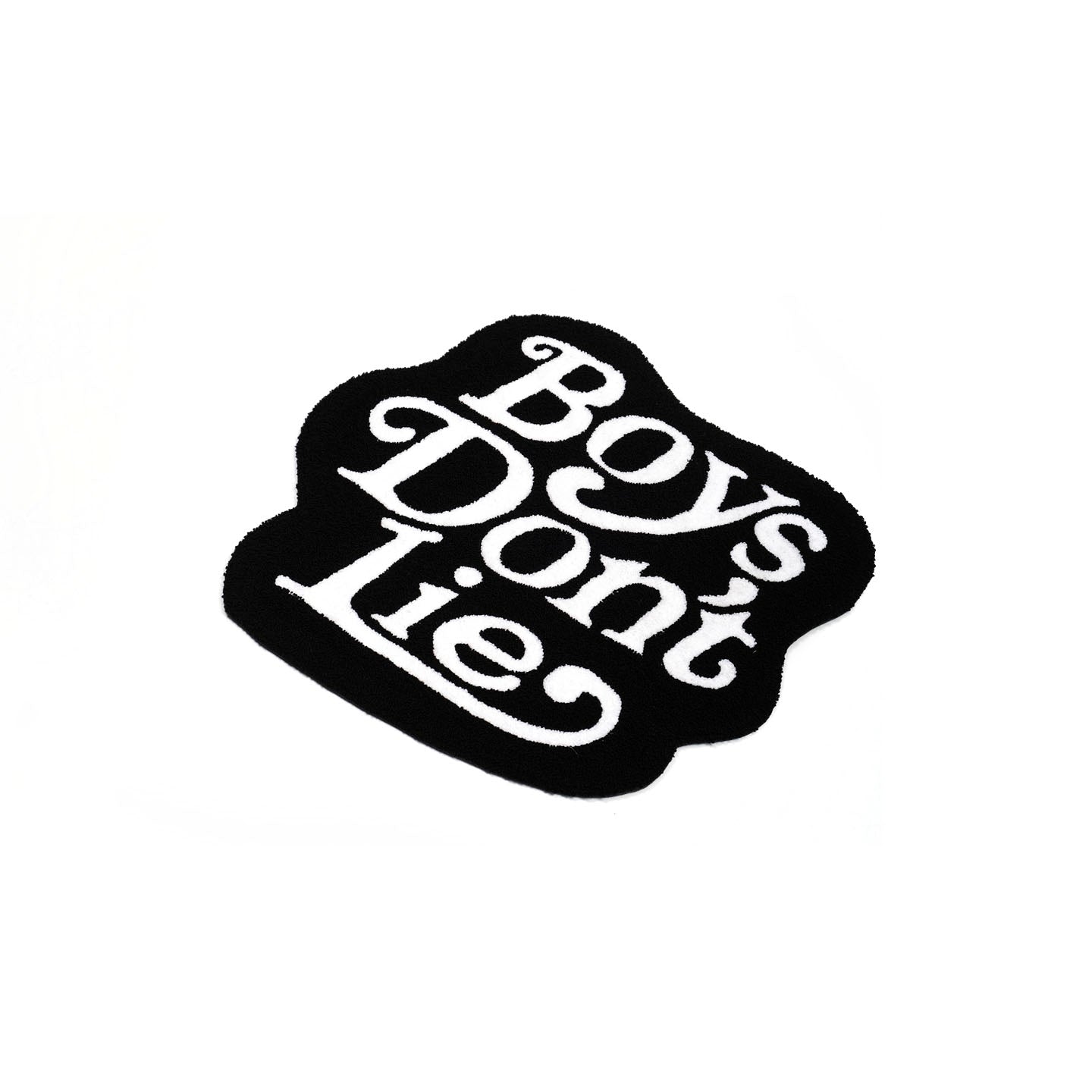 Revolver Rug “Boys Don't Lie” Black