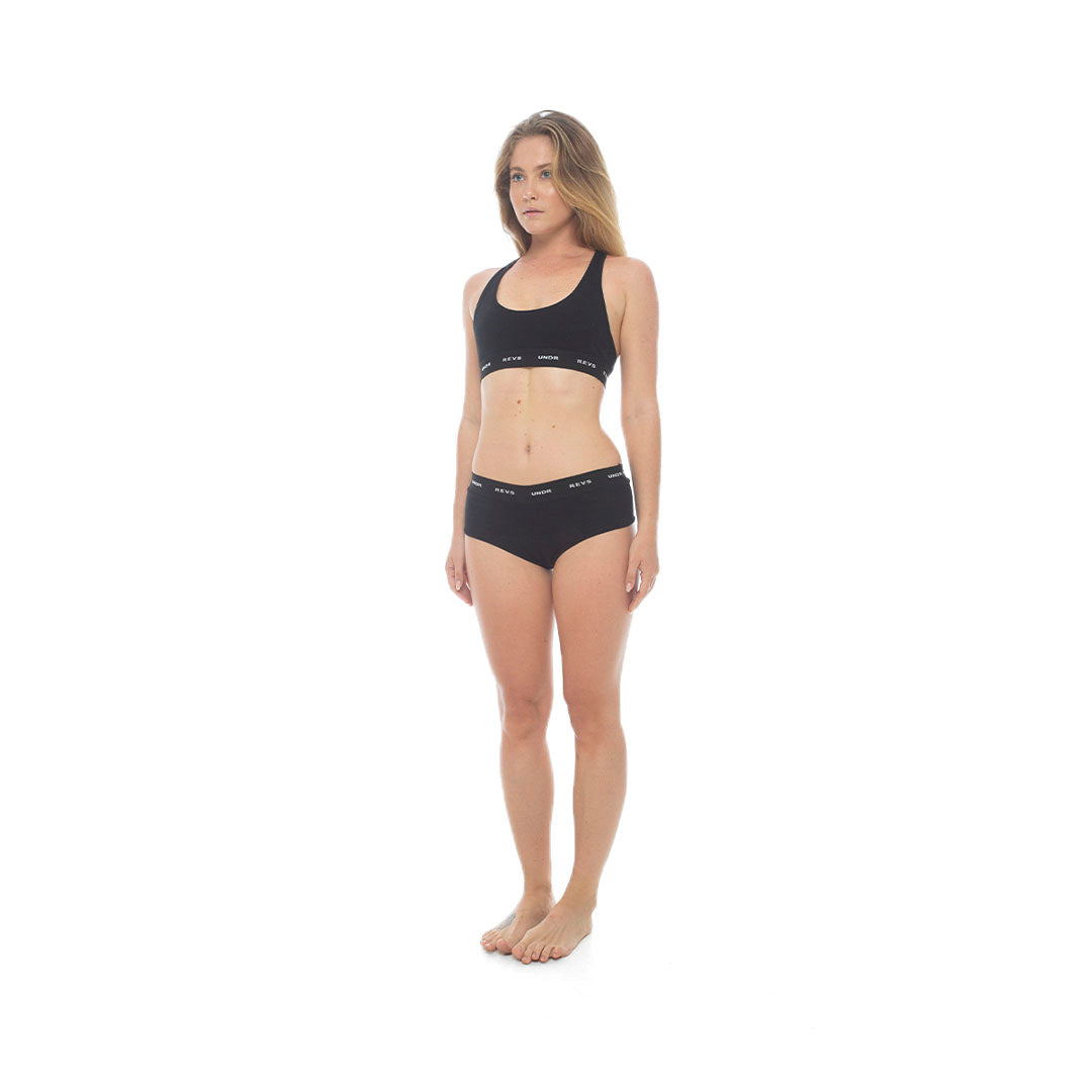 Revs UNDR Womens Hipster Black