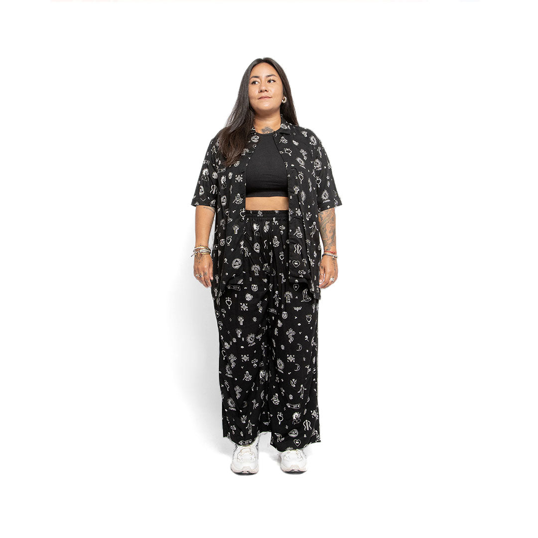 Revs Signature Party Shirt Black