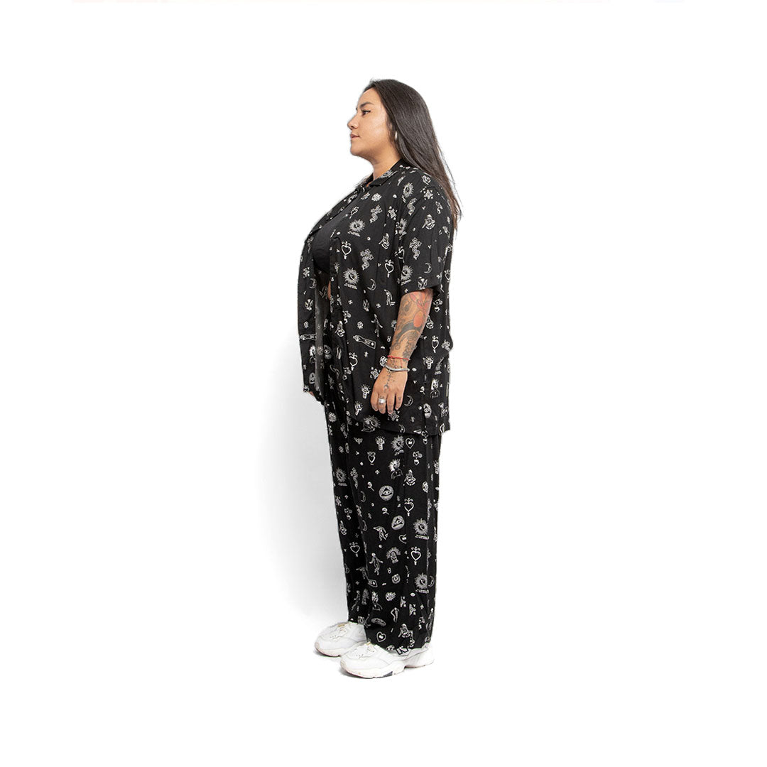 Revs Signature Party Shirt Black
