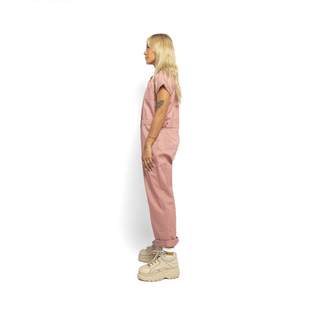Revs Signature Long Jumpsuit Dusty Pink