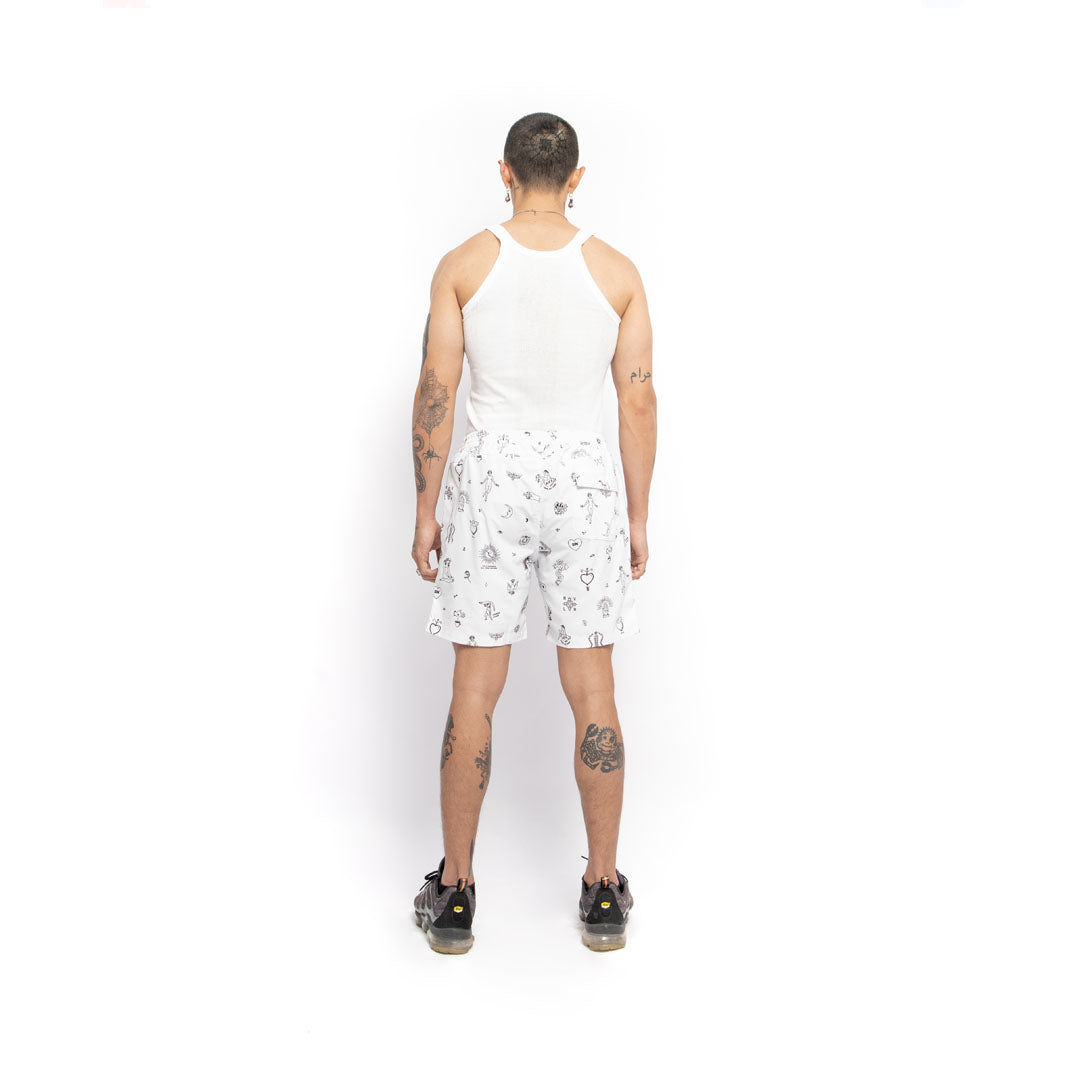 Revs Signature Party Short White