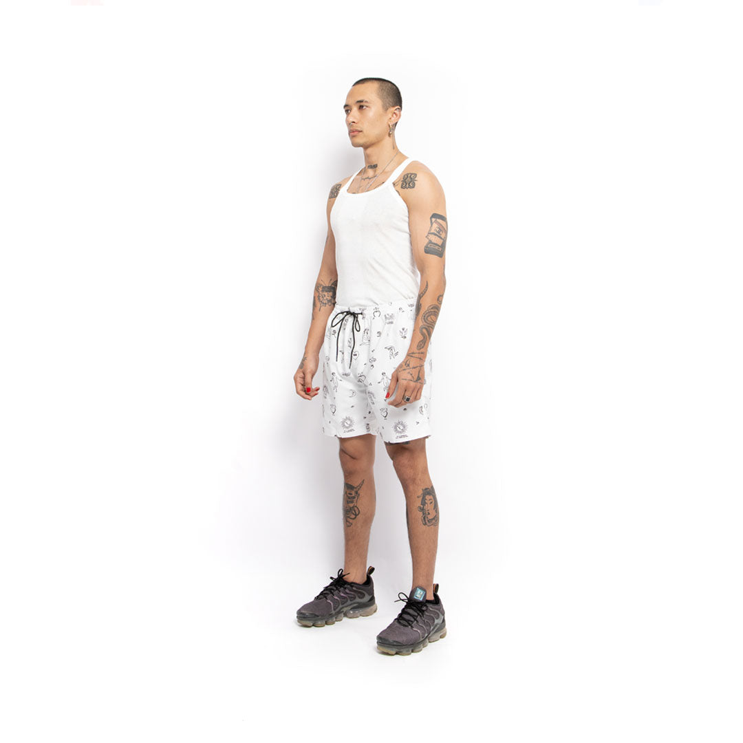 Revs Signature Party Short White