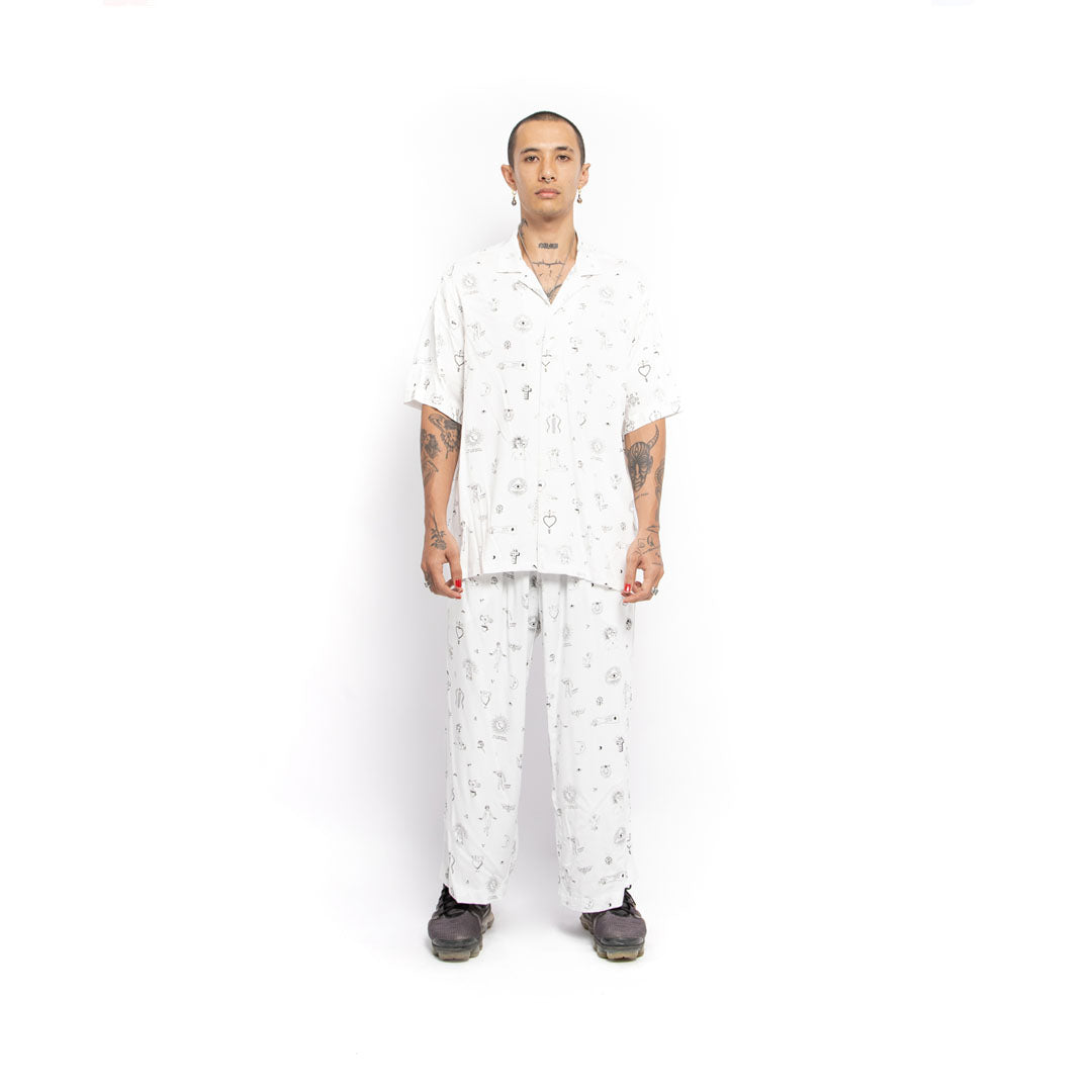 Revs Signature Party Shirt White