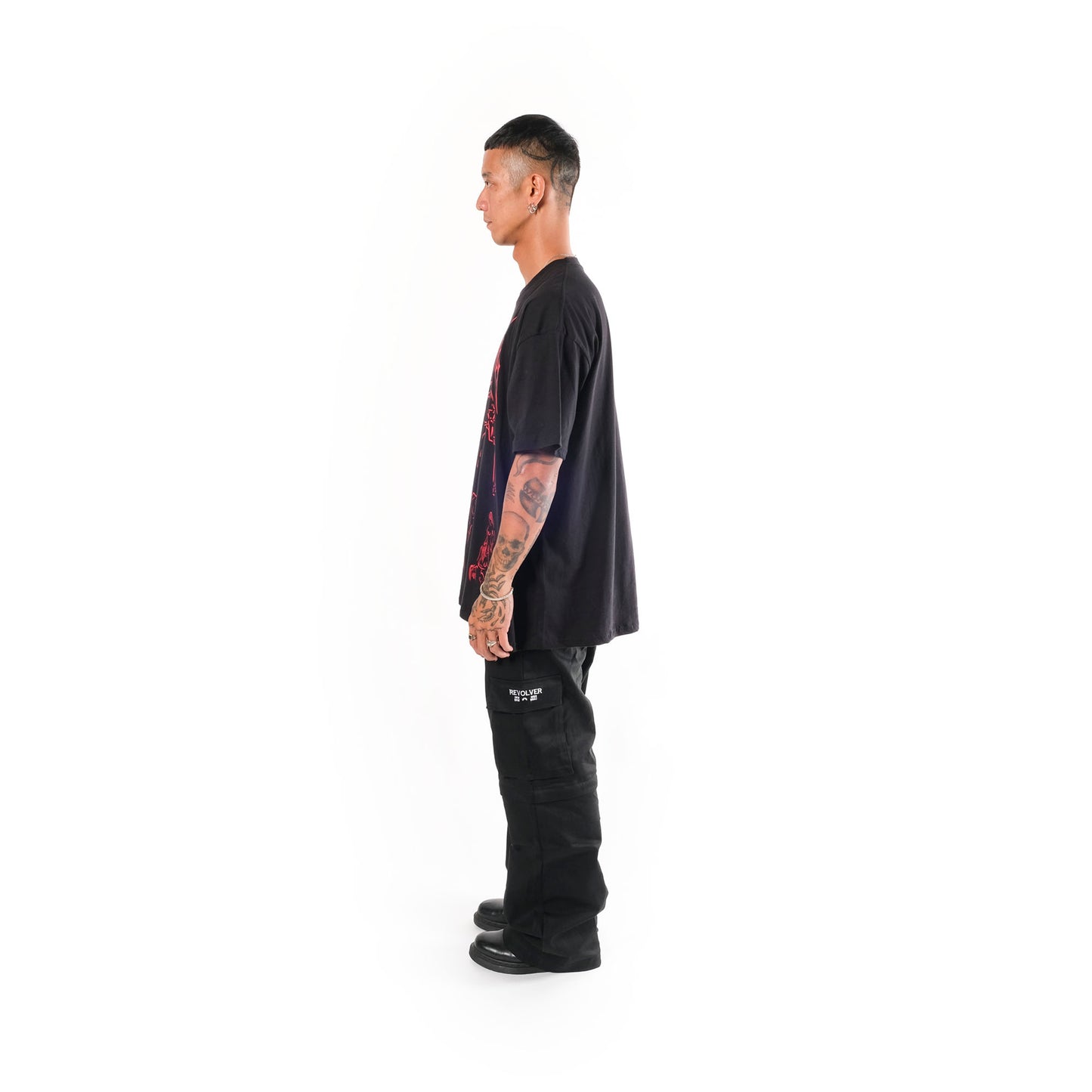 Steve Marlon X Revolver T-Shirt Black