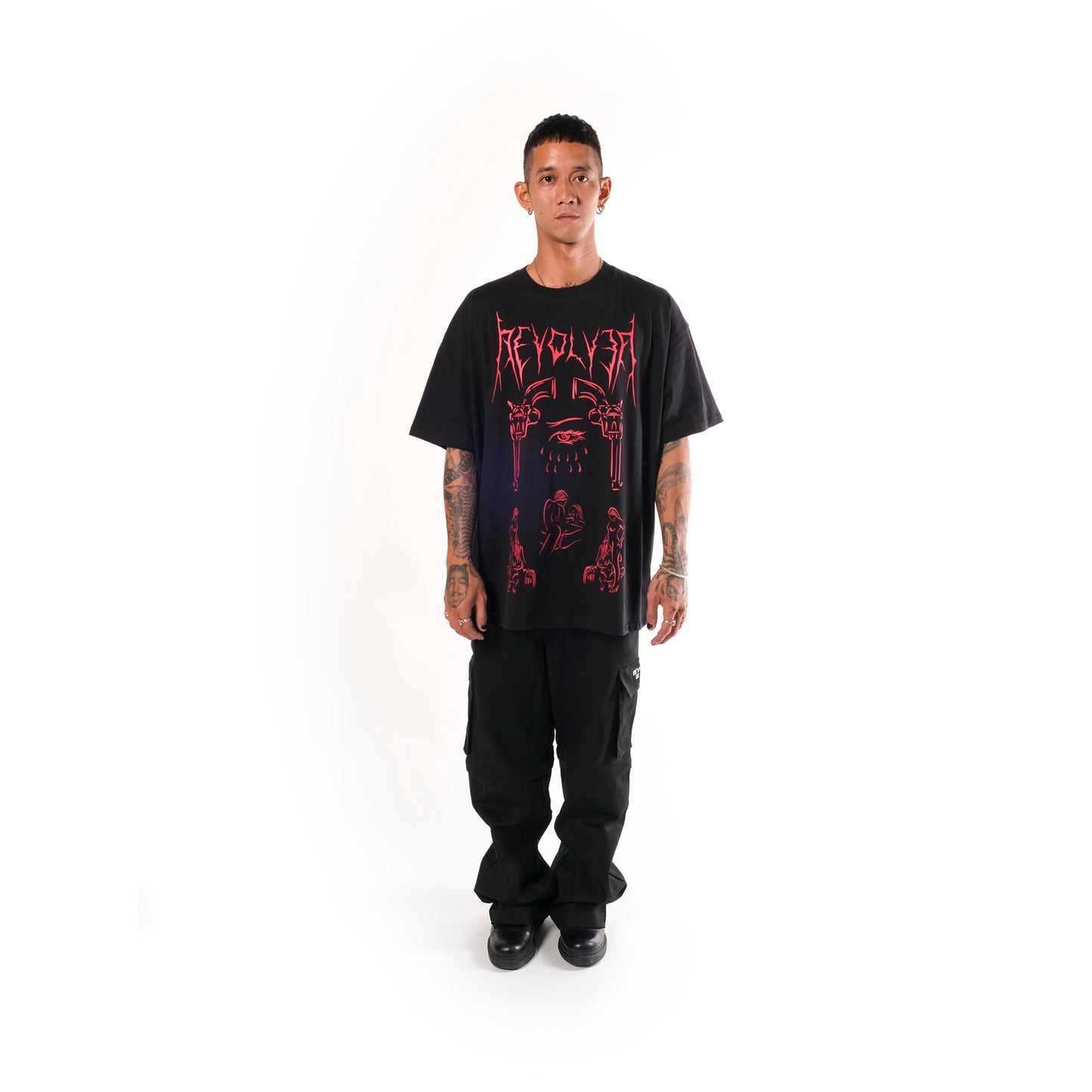 Steve Marlon X Revolver T-Shirt Black