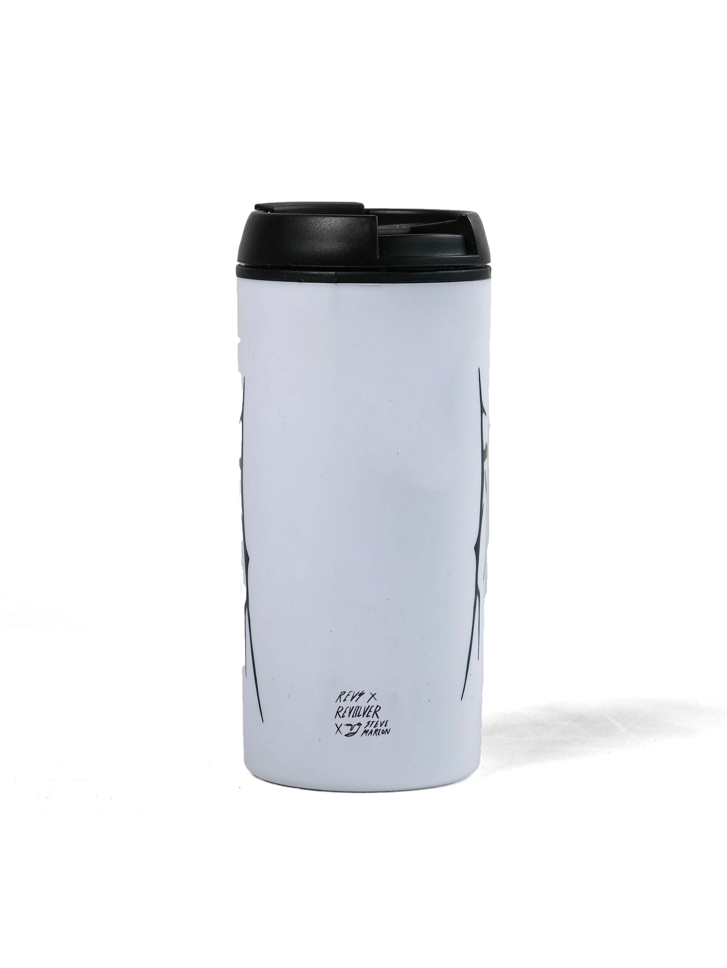 Steve Marlon X Revolver Travel Tumbler White