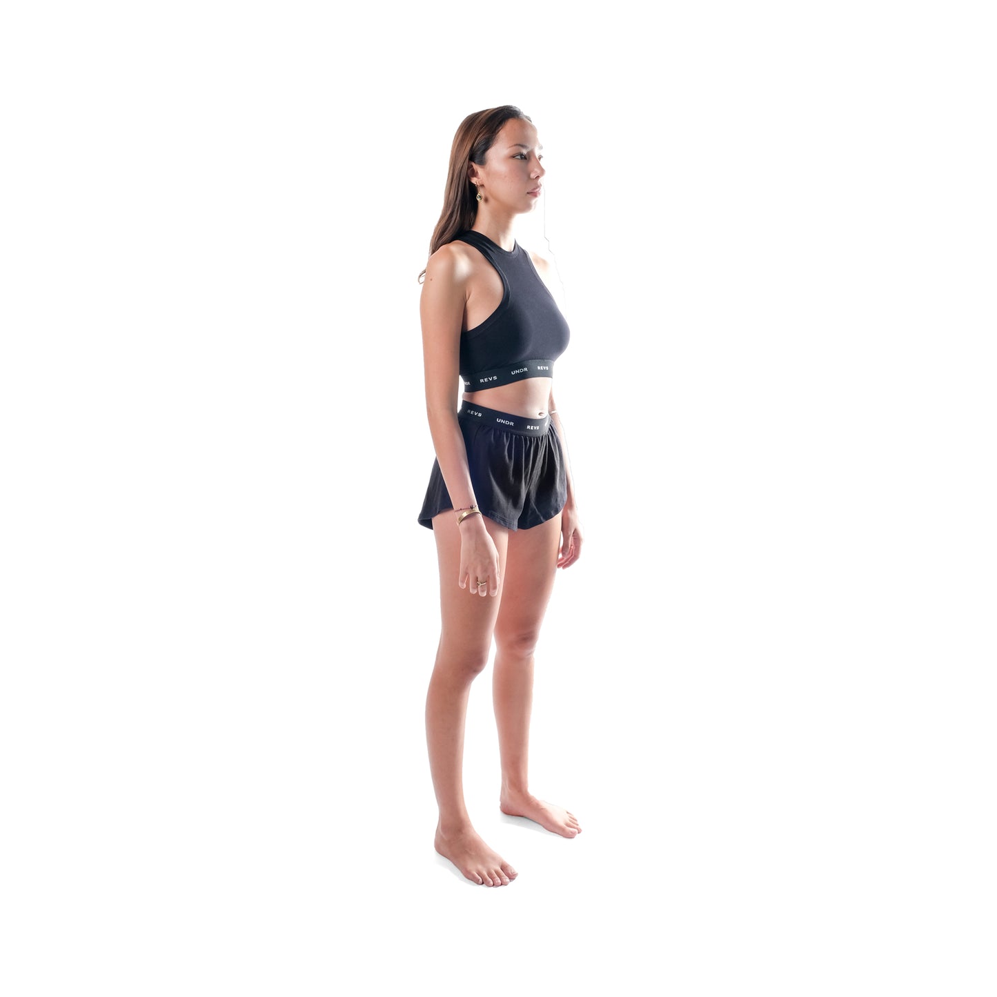Revs UNDR 2.0 Black Women Racer Top