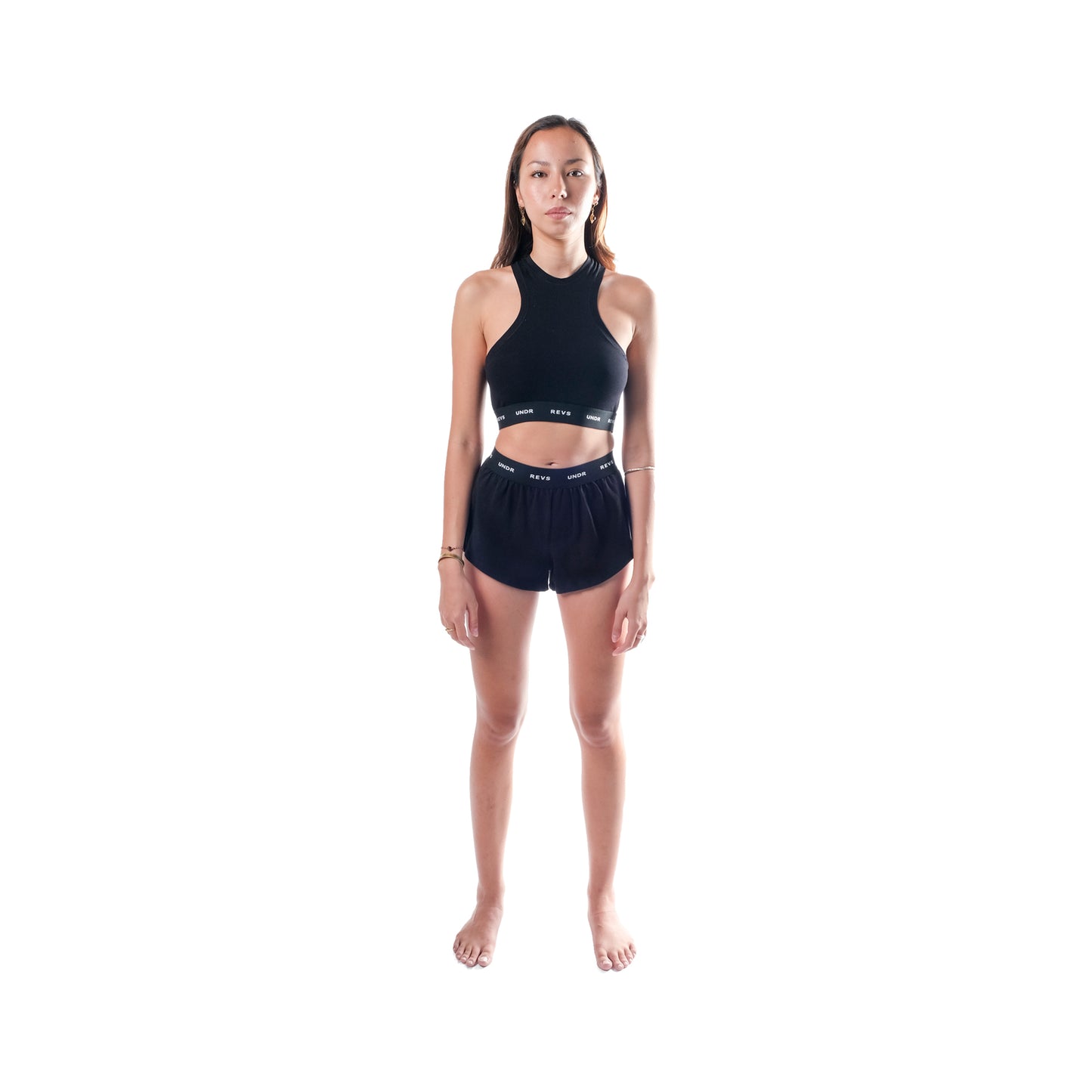 Revs UNDR 2.0 Black Women Racer Top