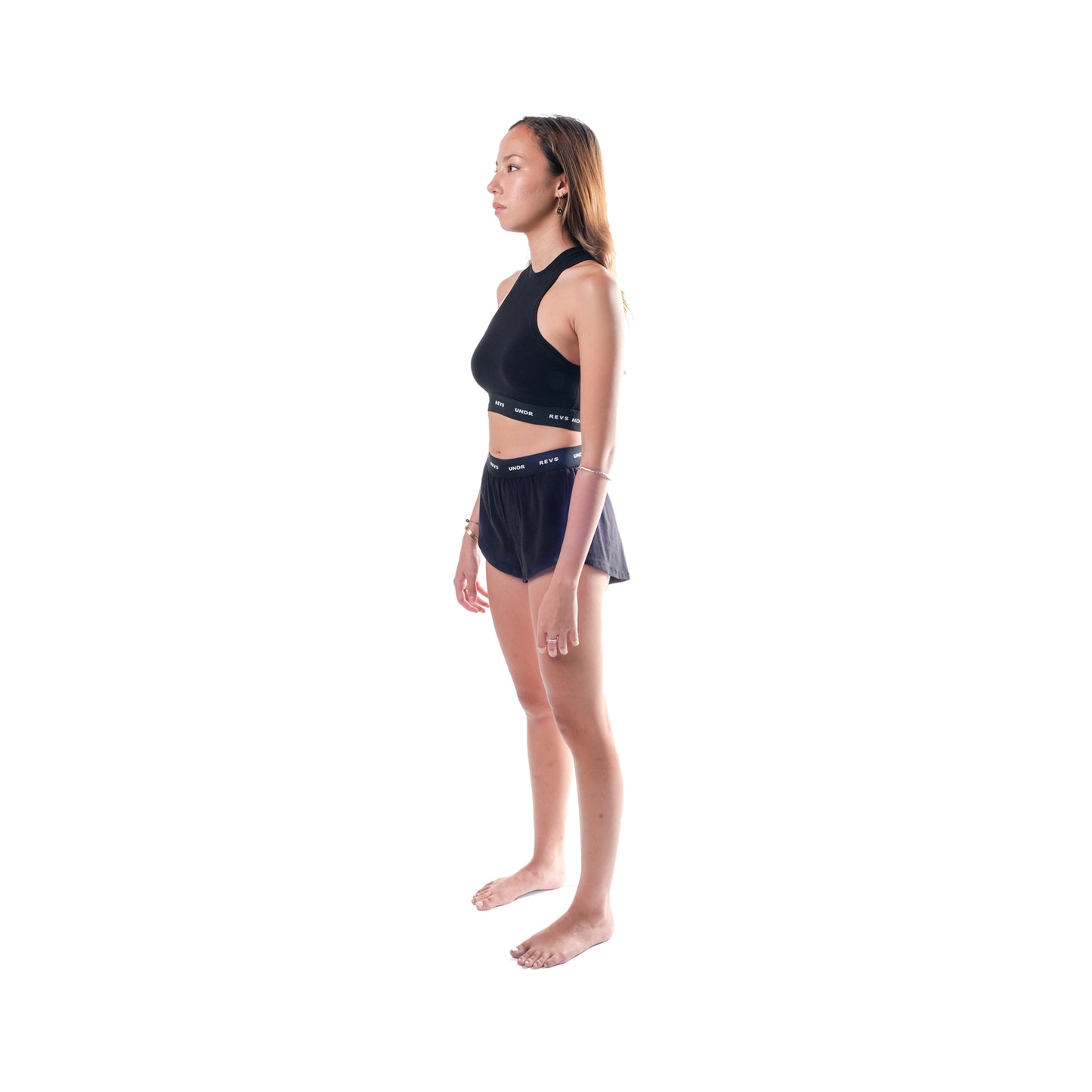 Revs UNDR 2.0 Black Women Racer Top