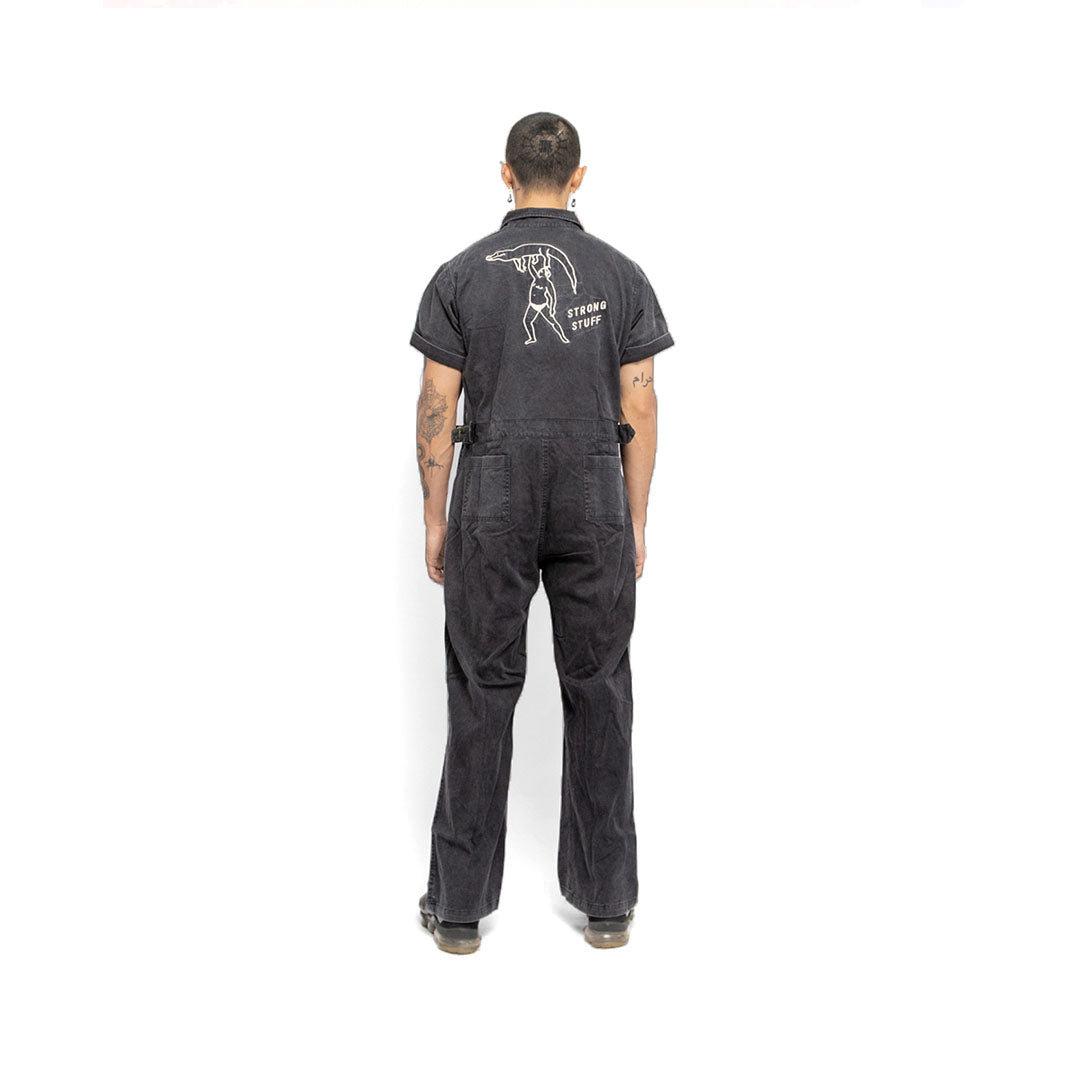Revs Signature Long Jumpsuit Stonewashed