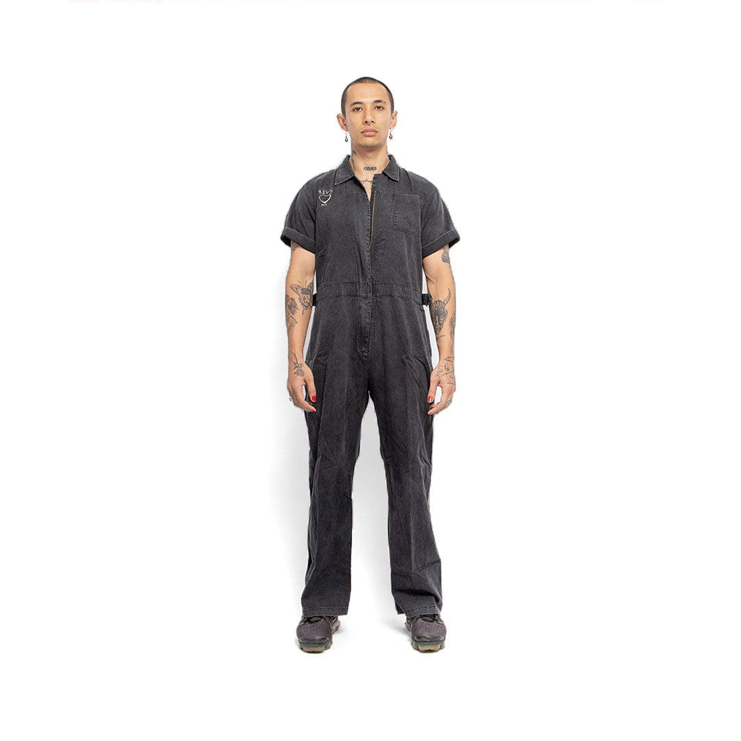 Revs Signature Long Jumpsuit Stonewashed