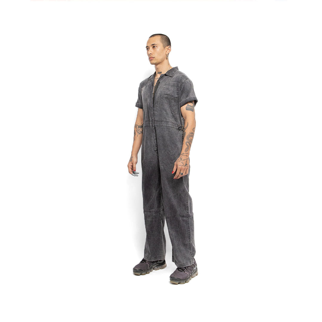 Revs Signature Long Jumpsuit Stonewashed