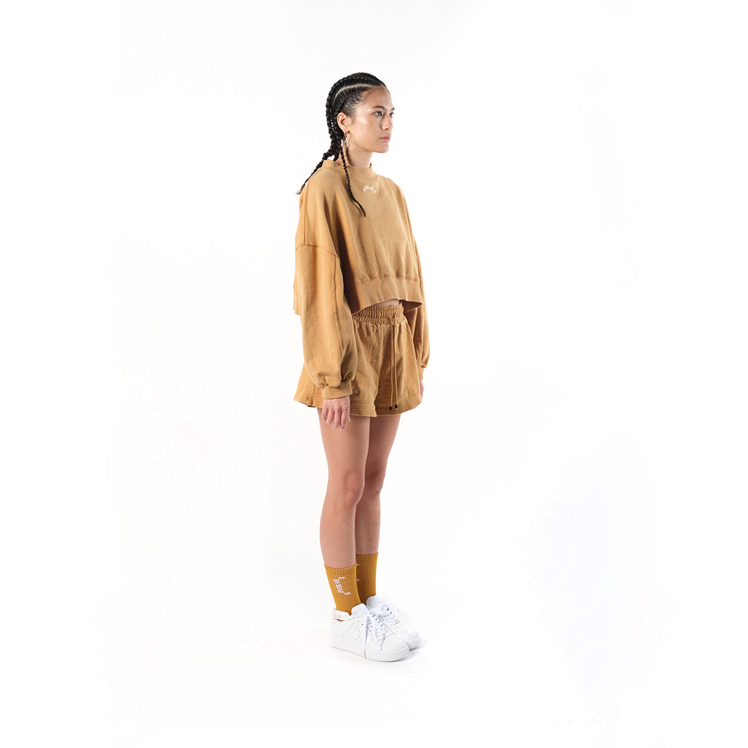 Evolve Crop Sweater Sundial