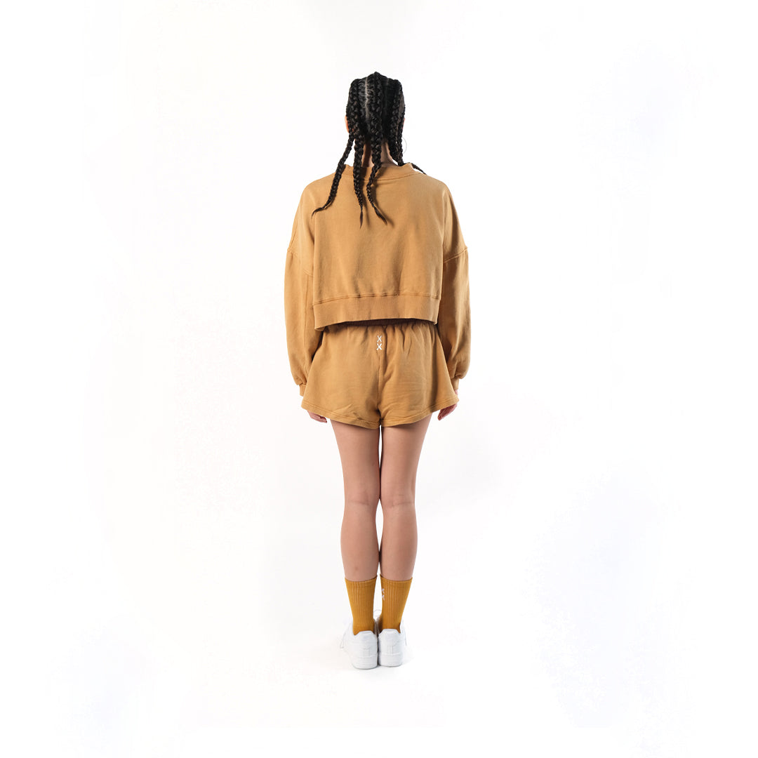 Evolve Crop Sweater Sundial