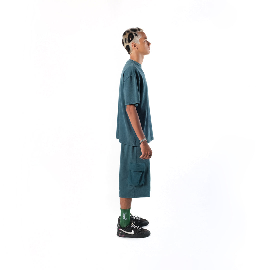 Evolve Gym Short Verdigris