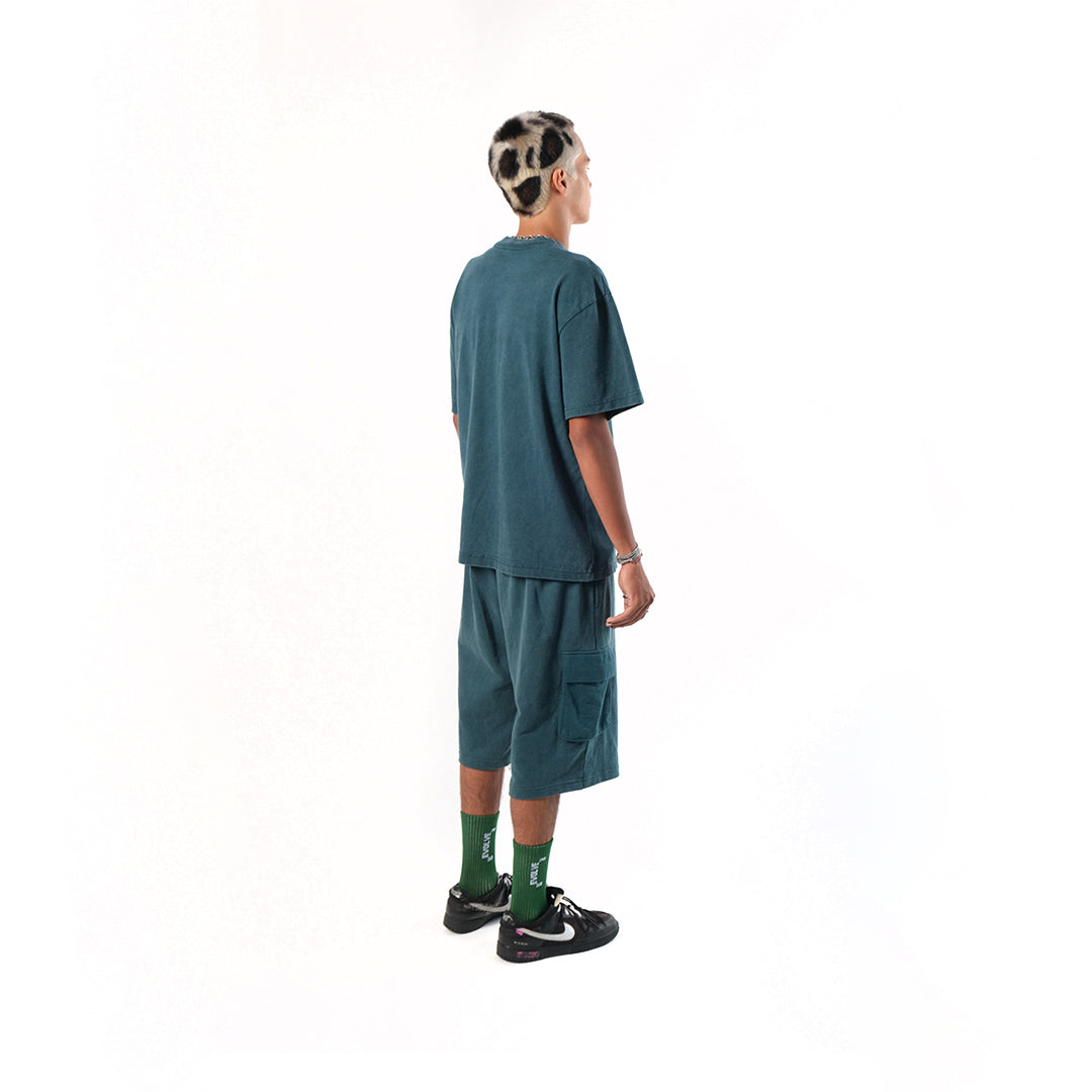 Evolve Oversized T-Shirt Verdigris