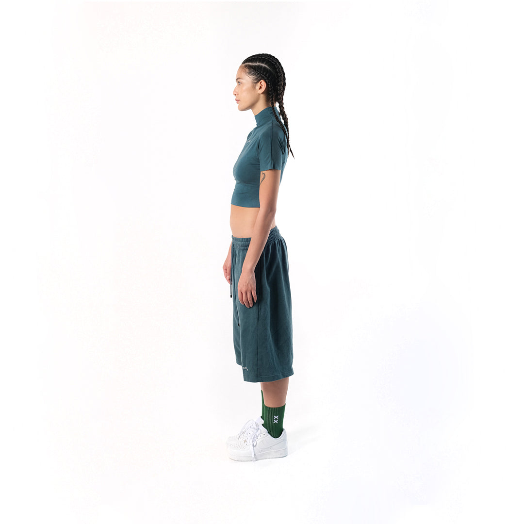 Evolve Gym Short Verdigris